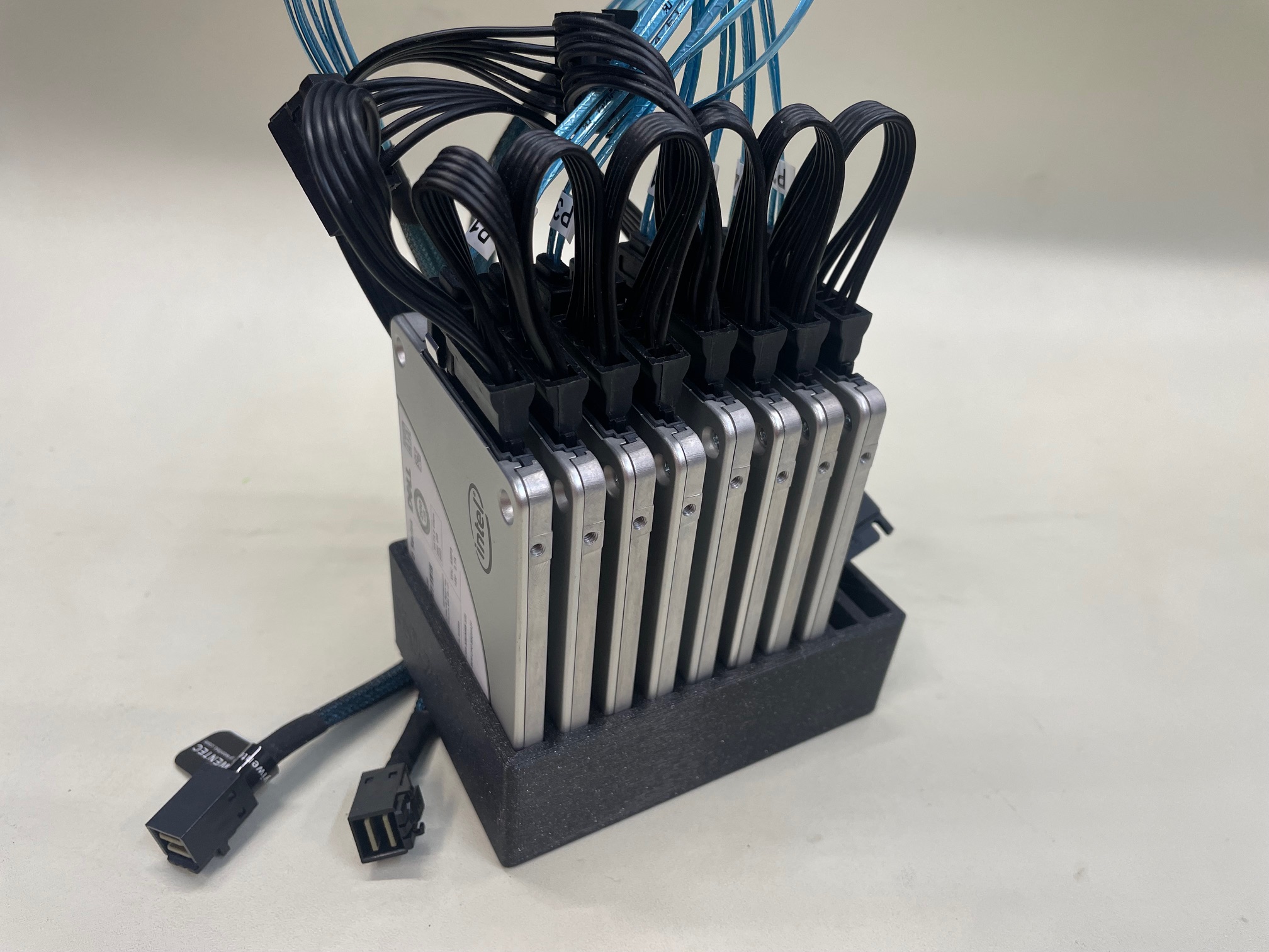 SSD storage enclosure