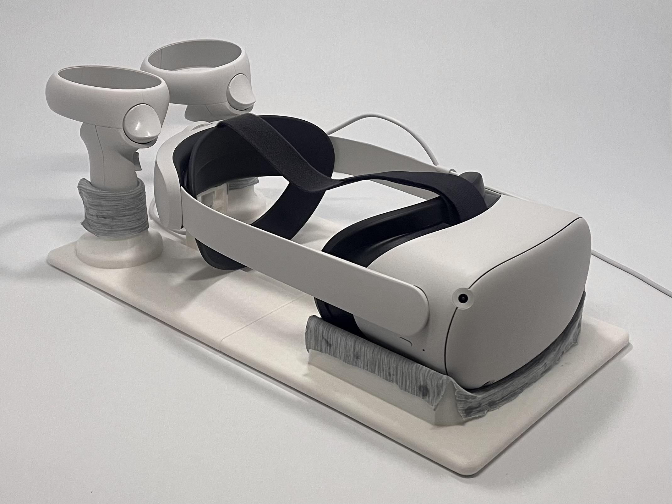 Oculus/Meta Quest 2 Charging Stand/Dock/Station for Elite Strap With Battery Pack and Controller Holder MK 2