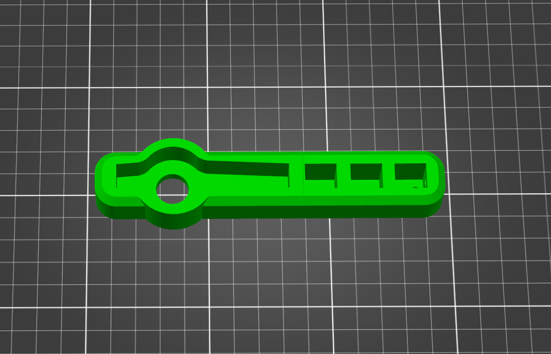 main water valve lever extension / prodloužení páky hlavního uzávěru vody