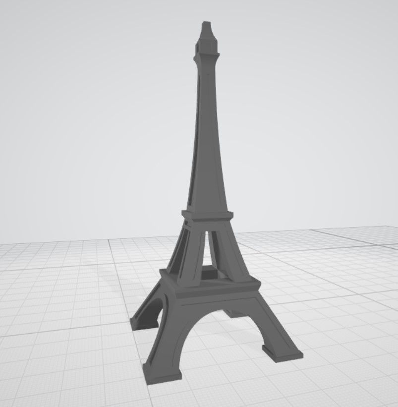 Maqueta de la Torre Eiffel