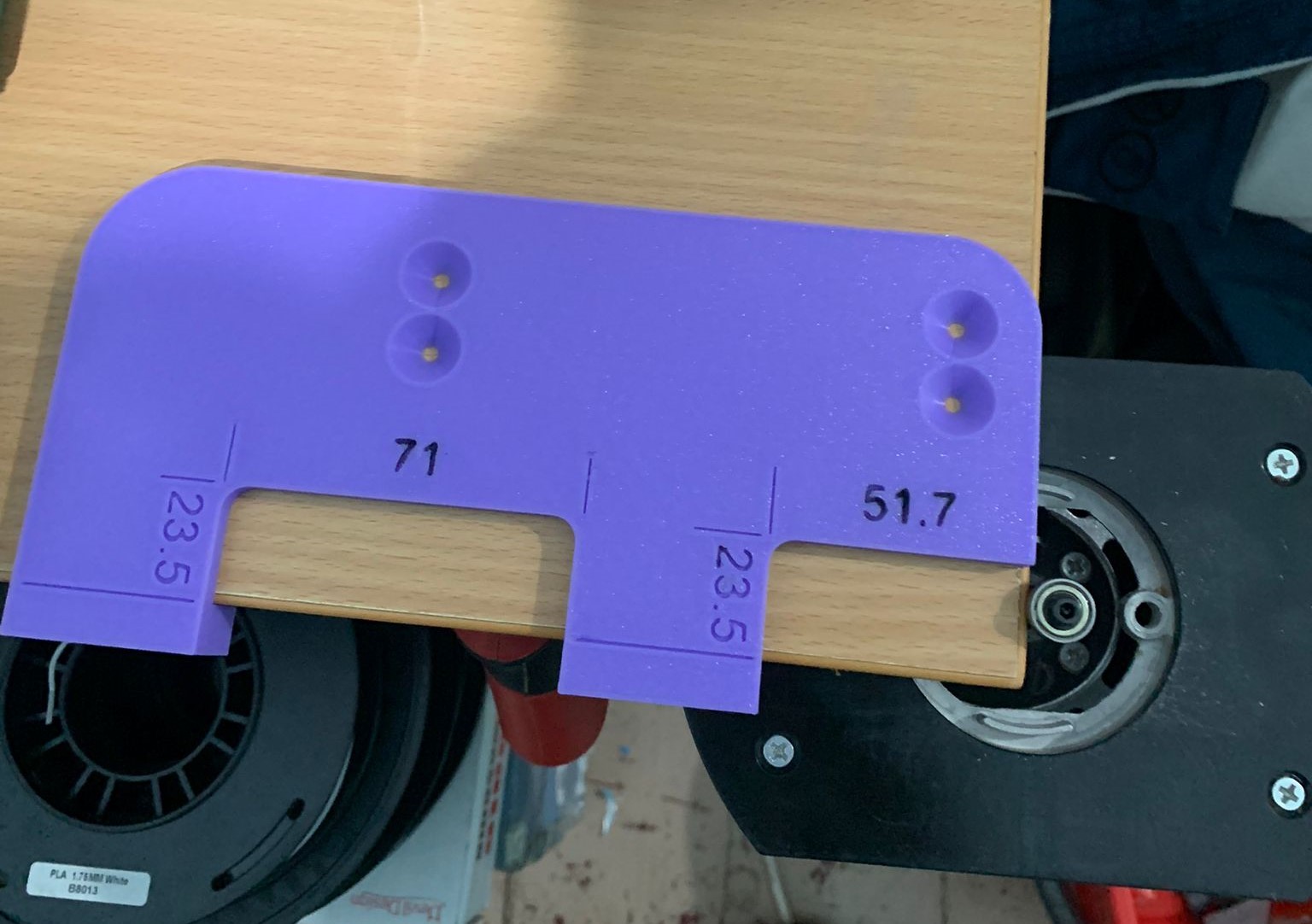 Edge Trimming Gola Gauge Template Tool