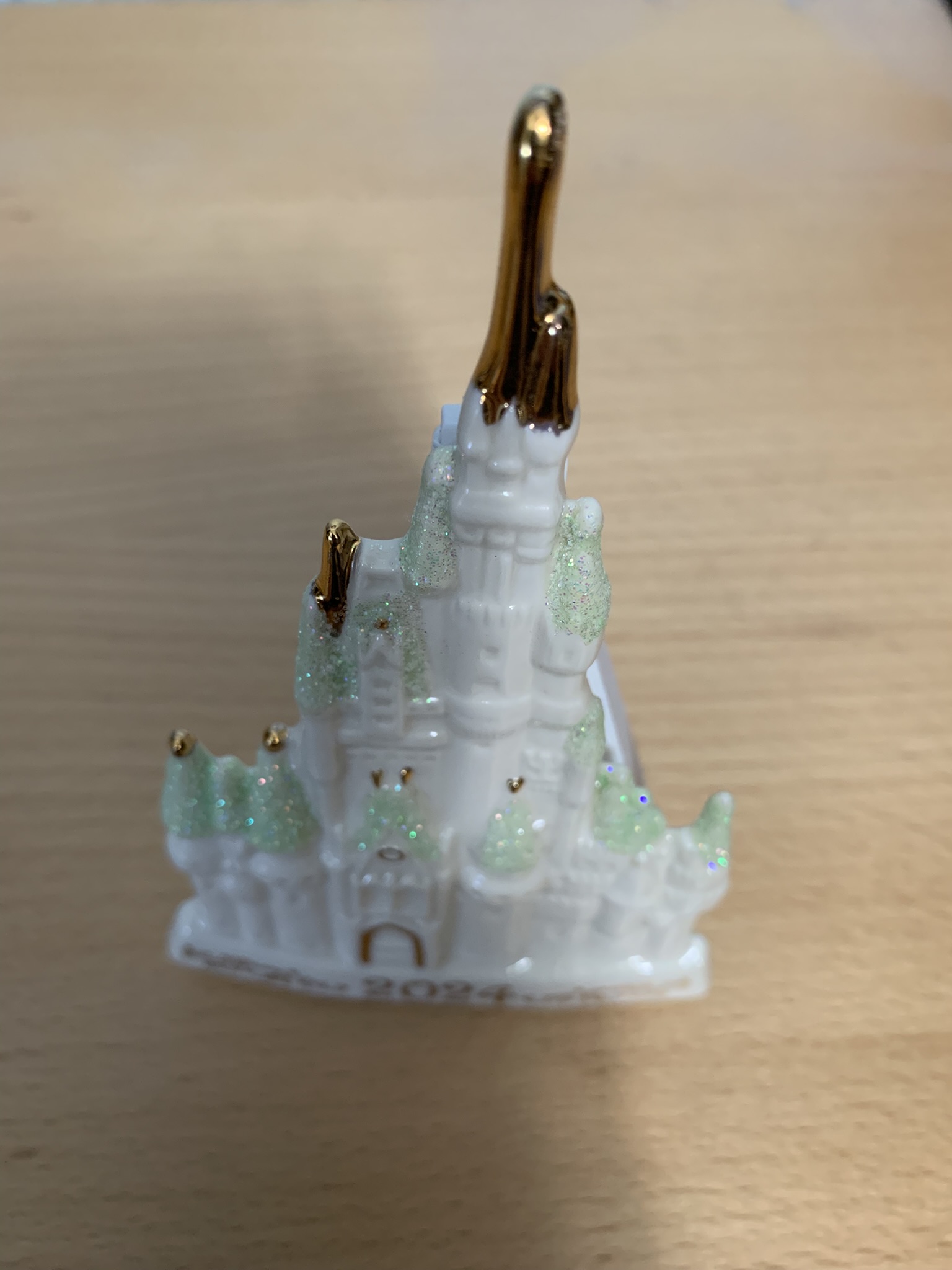 Lenox Cinderella Castle 2024 Disney Ornament Holder