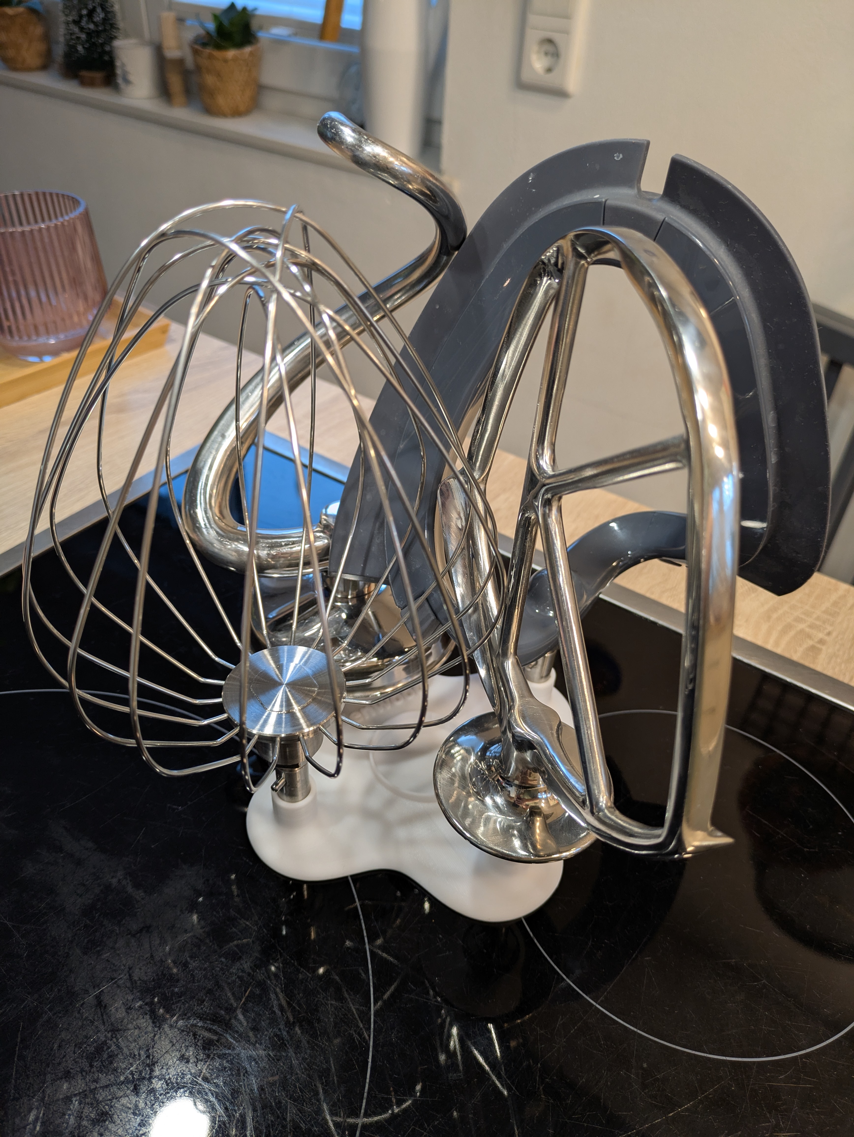 Kenwood Titanium Chef Beater Stand / Holder 2 x 2