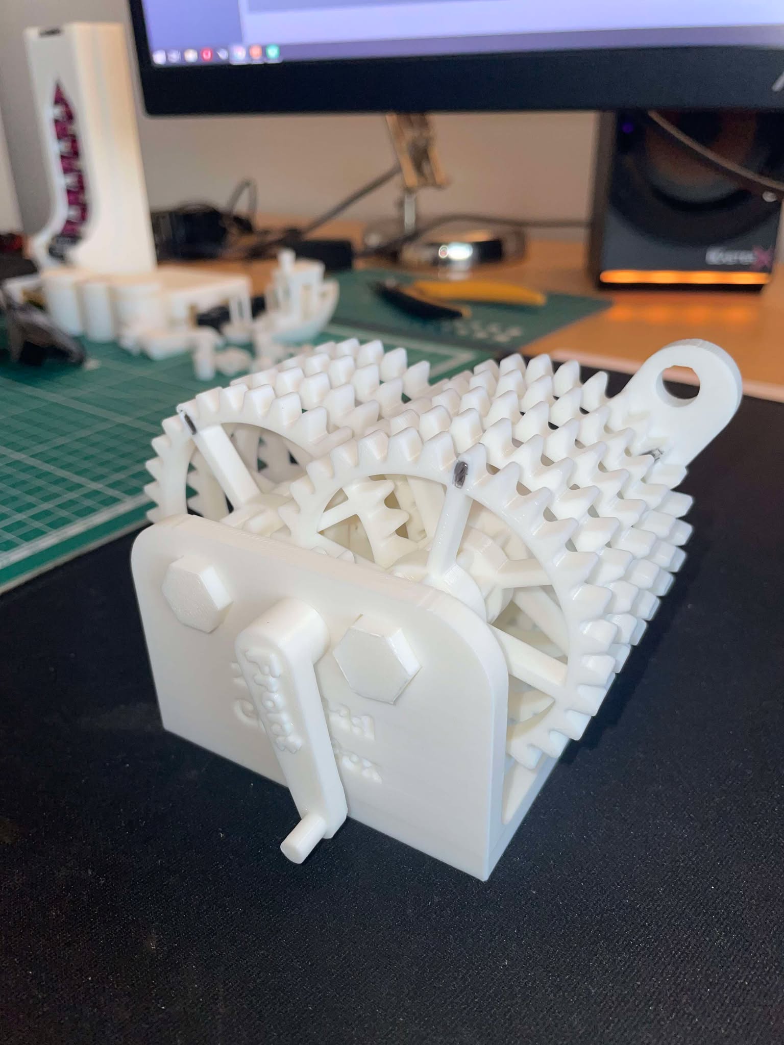 Reduction Gearbox (262,144:1 Gear Ratio)
