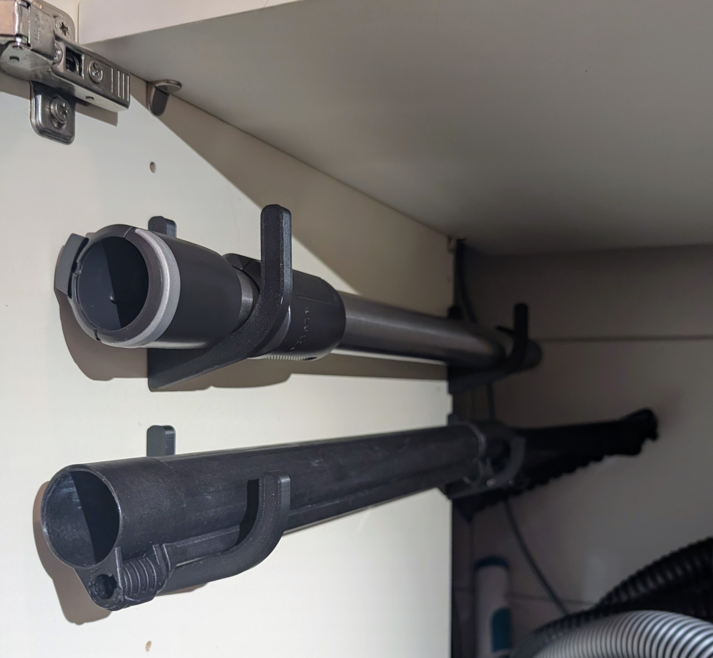 Vacuum Cleaner Pipe Hook for IKEA Wardrobe Peg Holes