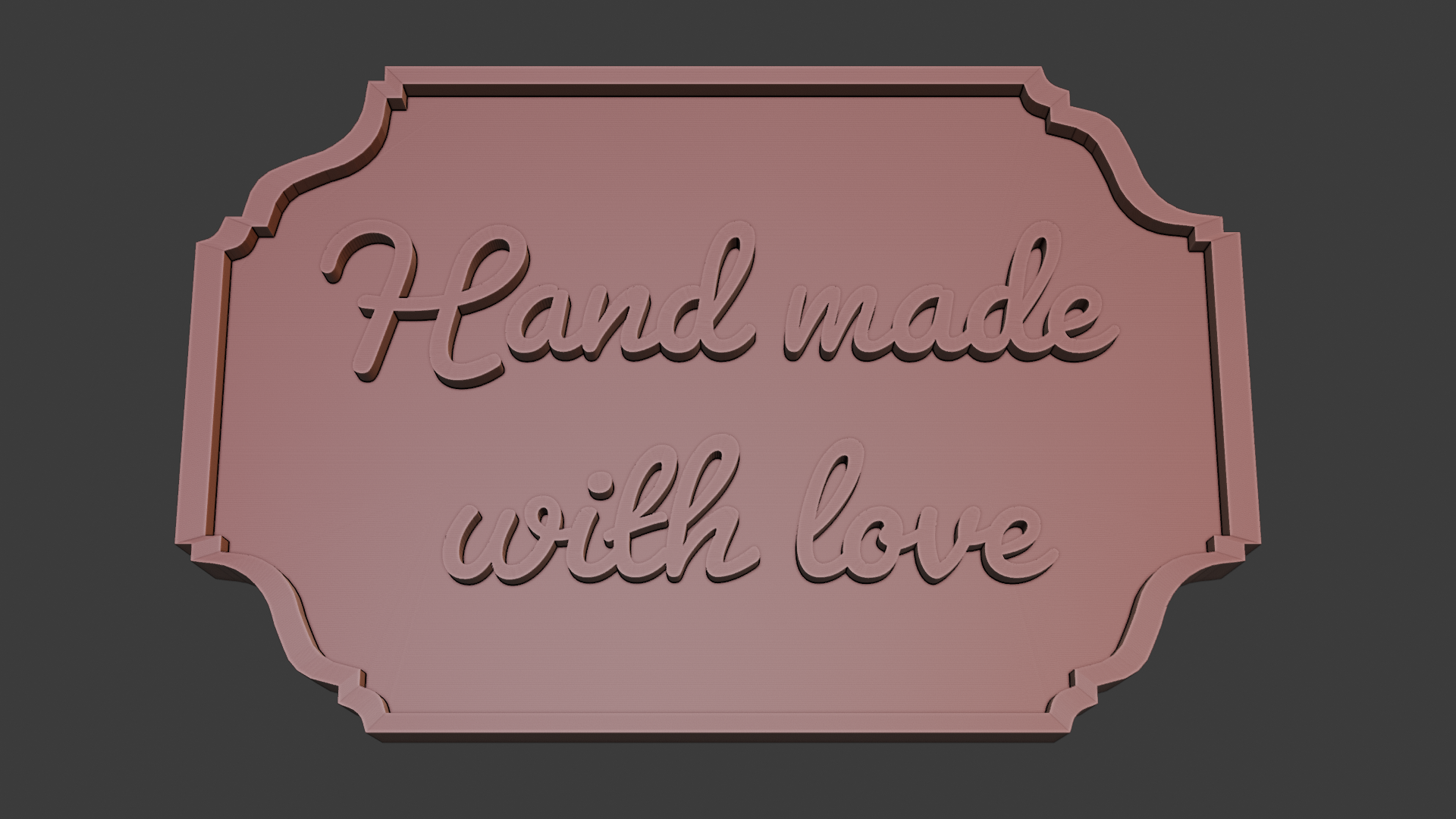 Stamp Hand Made / Hand Thrown