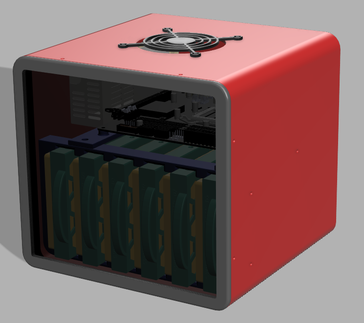 6 Bays miniITX NAS