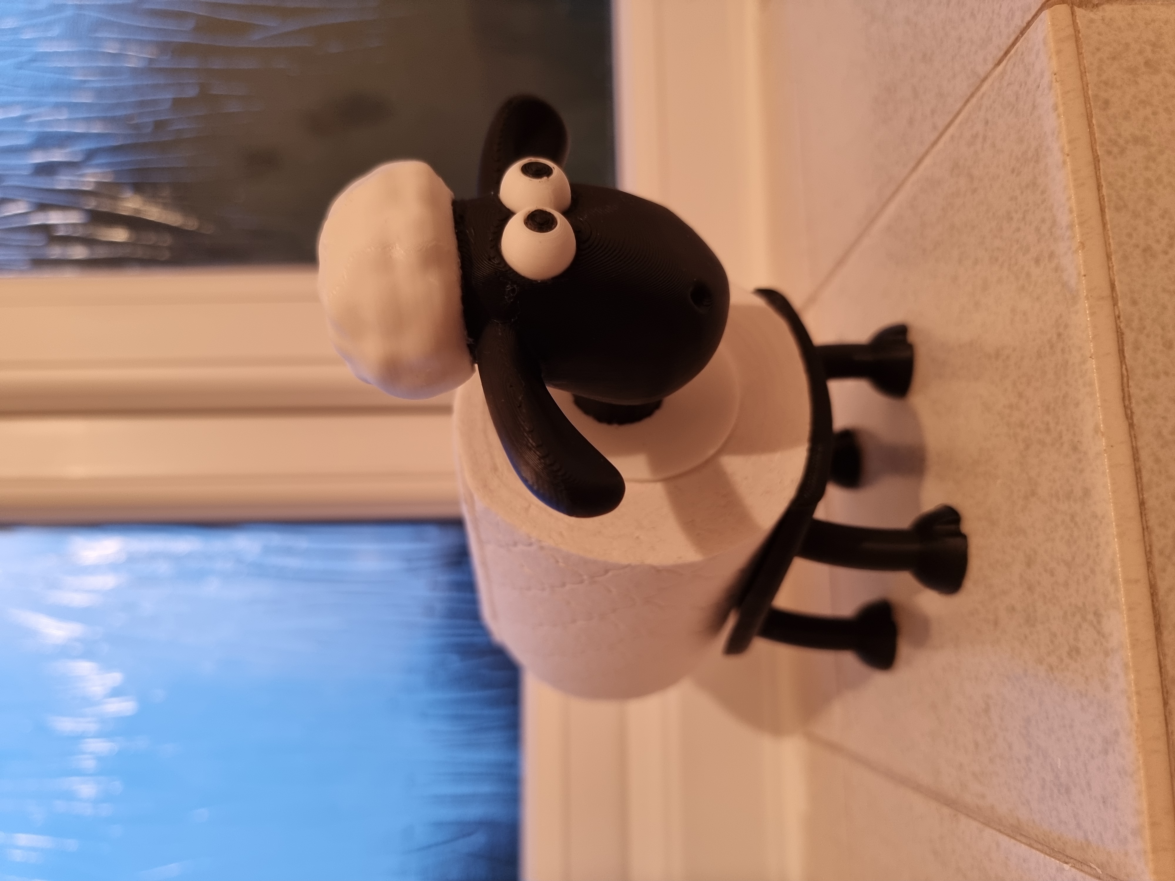 Shaun Sheep Toilet Roll - 35mm Inner Diameter