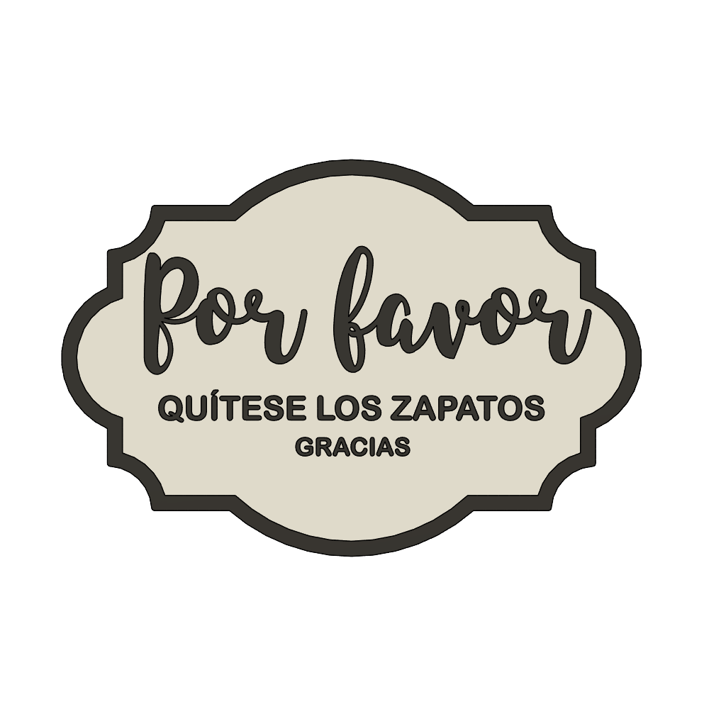 Por favor, quítese los zapatos