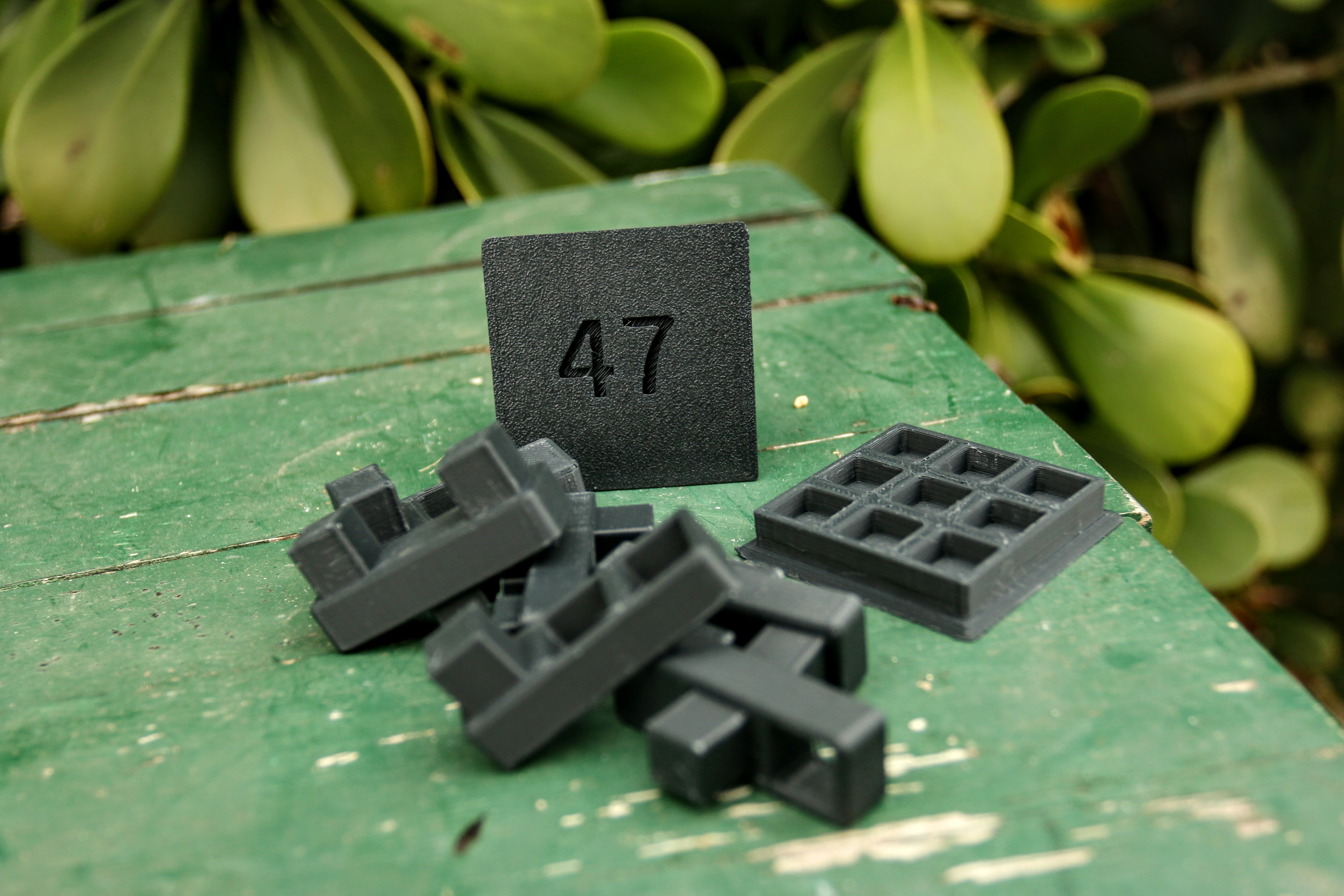Survivor 47 Stacking Cube Puzzle