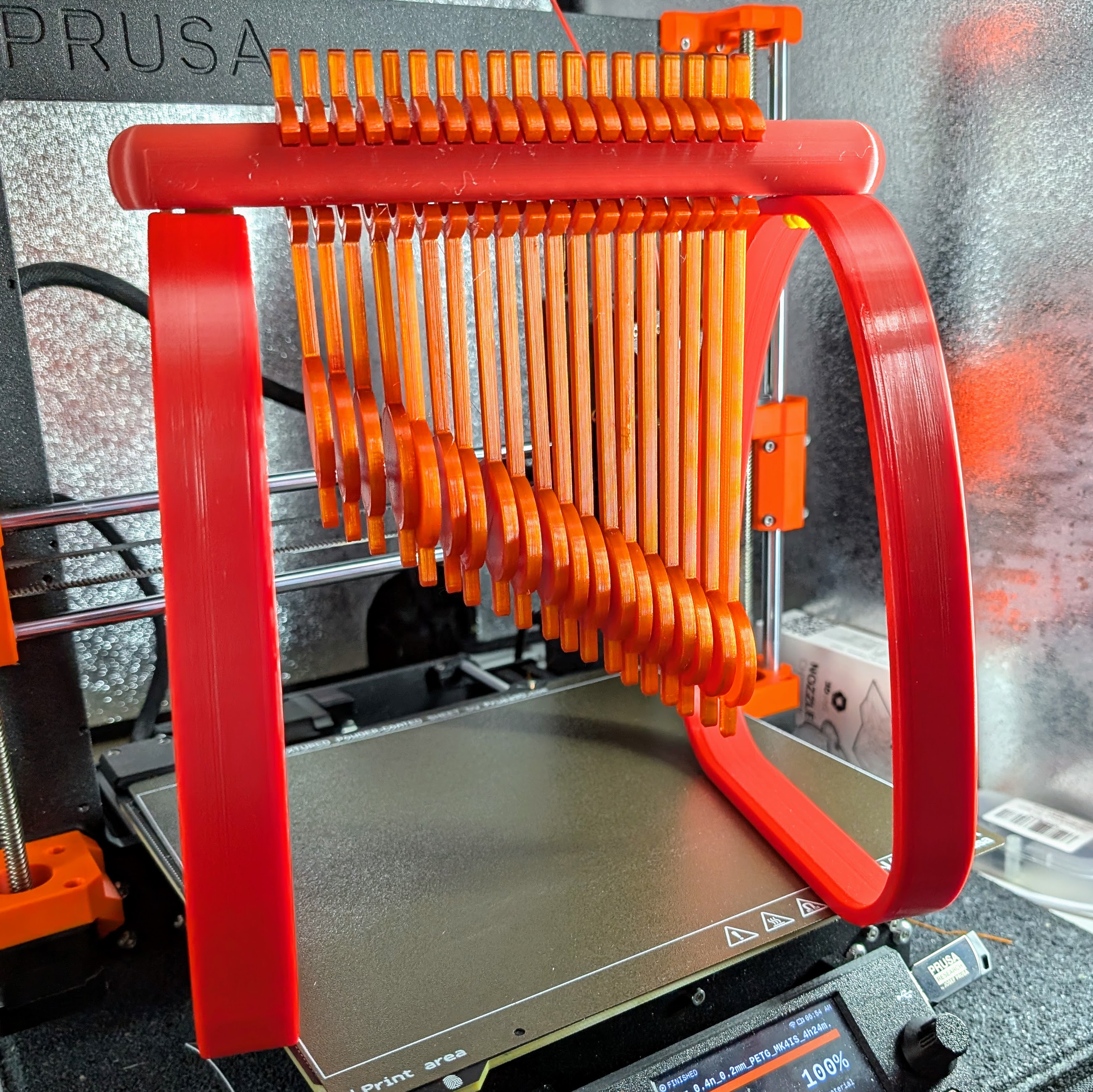 Desktop Pendulum Wave Toy - Fulcrum Bearing