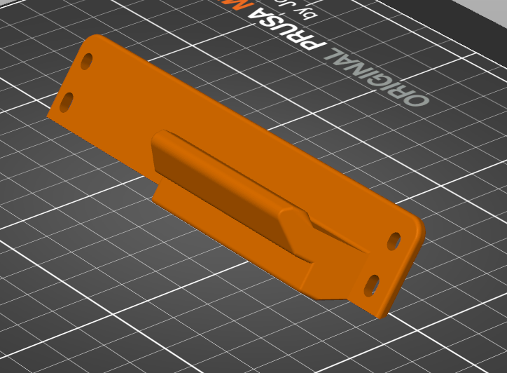 Display mount for using JobOx on MK4s