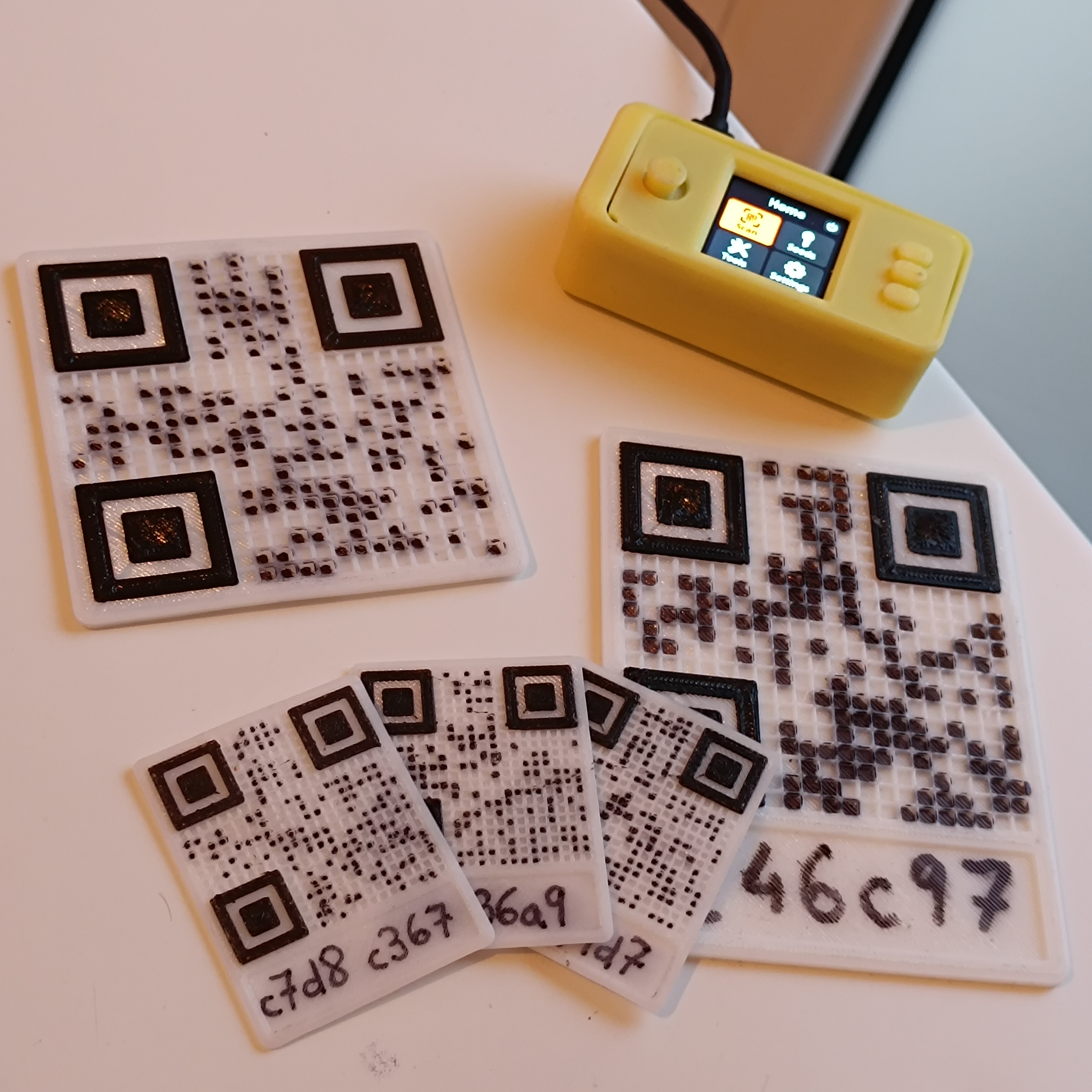 BLANK 21x21 SEEDQR BITCOIN PRIVATE KEYS FOR SEEDSIGNER, KRUX, SPECTER AND JADE WALLET