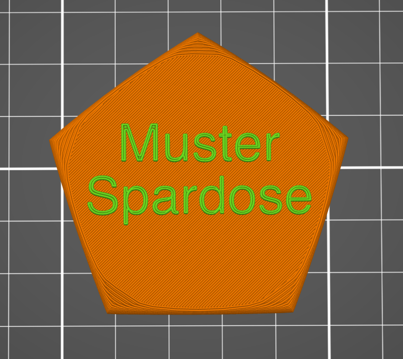 Piggy Bank Soccer Ball Nameplate | Fussball Spardose Namensschild