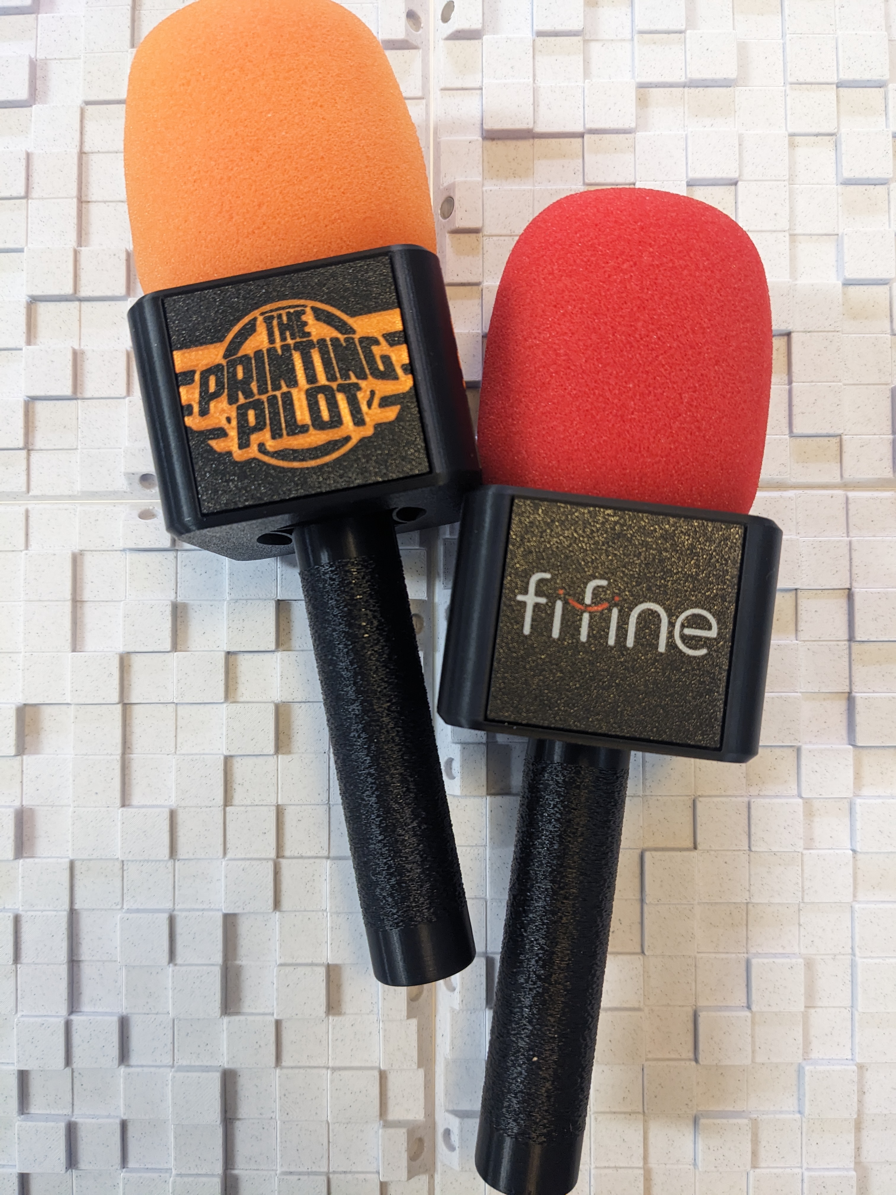 Fifine M9 Mic Handle Flag System