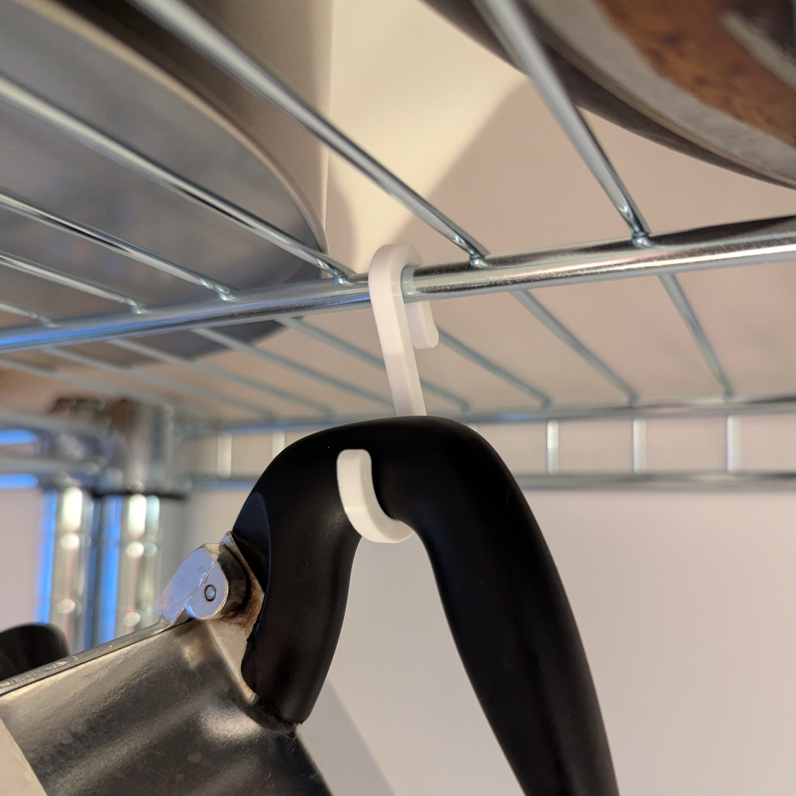 Bigger clipping Hook for IKEA Omar shelf