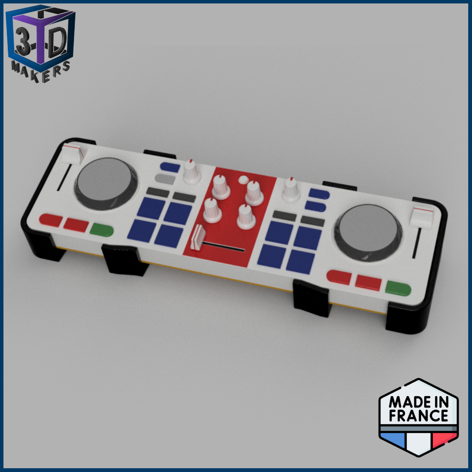 Inclined Stand for DJControl Mix – Stability and Optimal Design