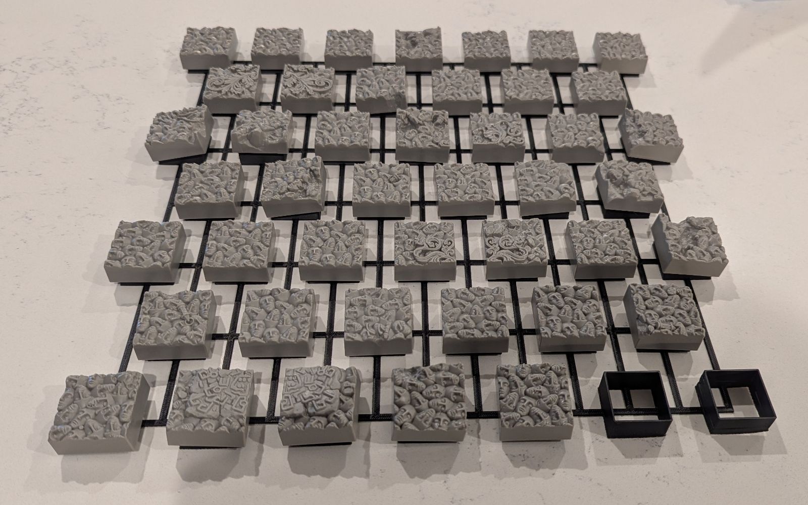 Kingdom Death Ultimate Showdown Board Priming/Painting Helper