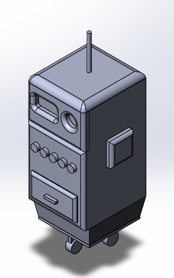 Moon Machine from Wallace and Gromit (Labello case)