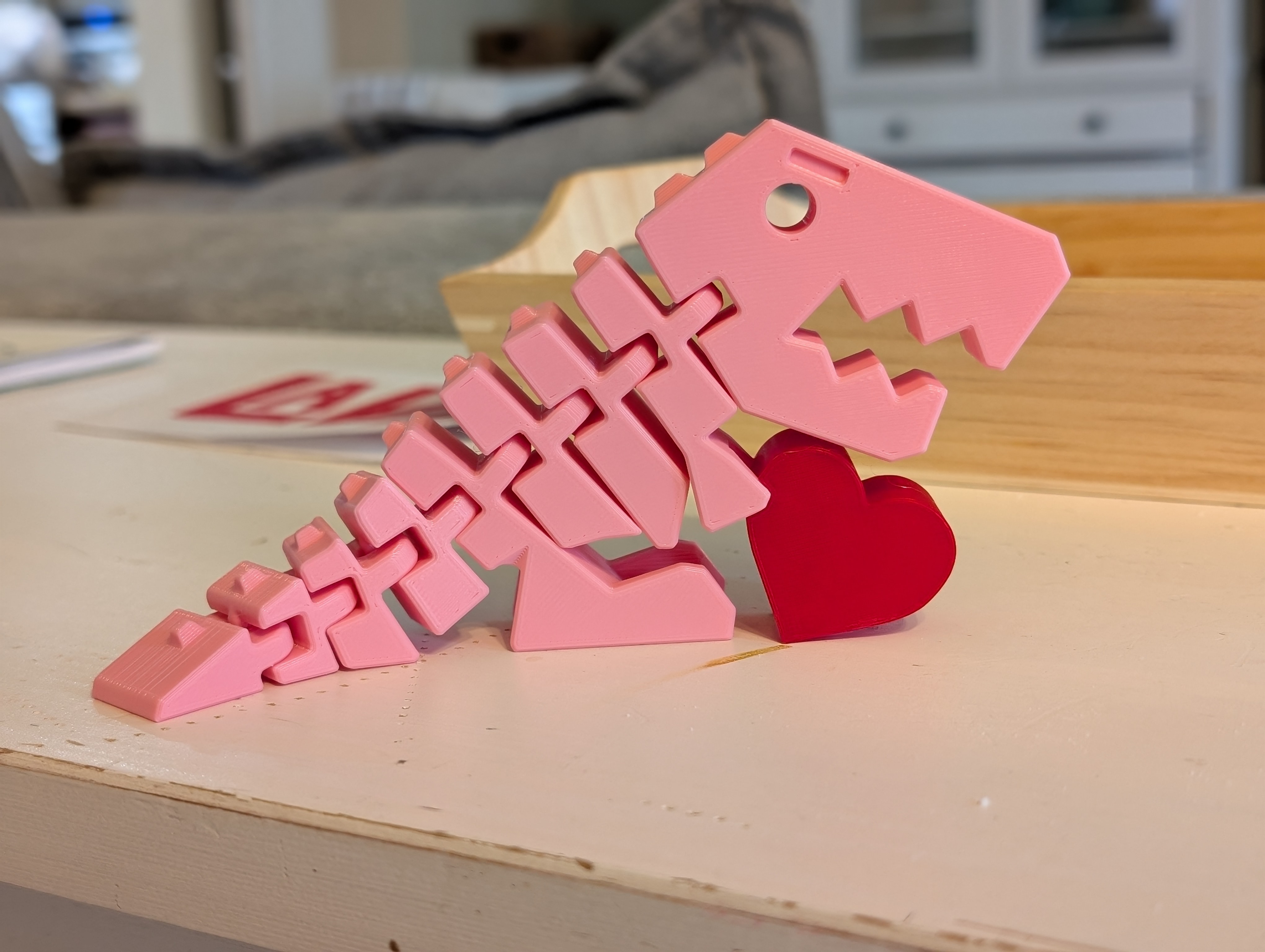 A Valetines Flexi Rex, just cleaned up a little for better multicolor printing