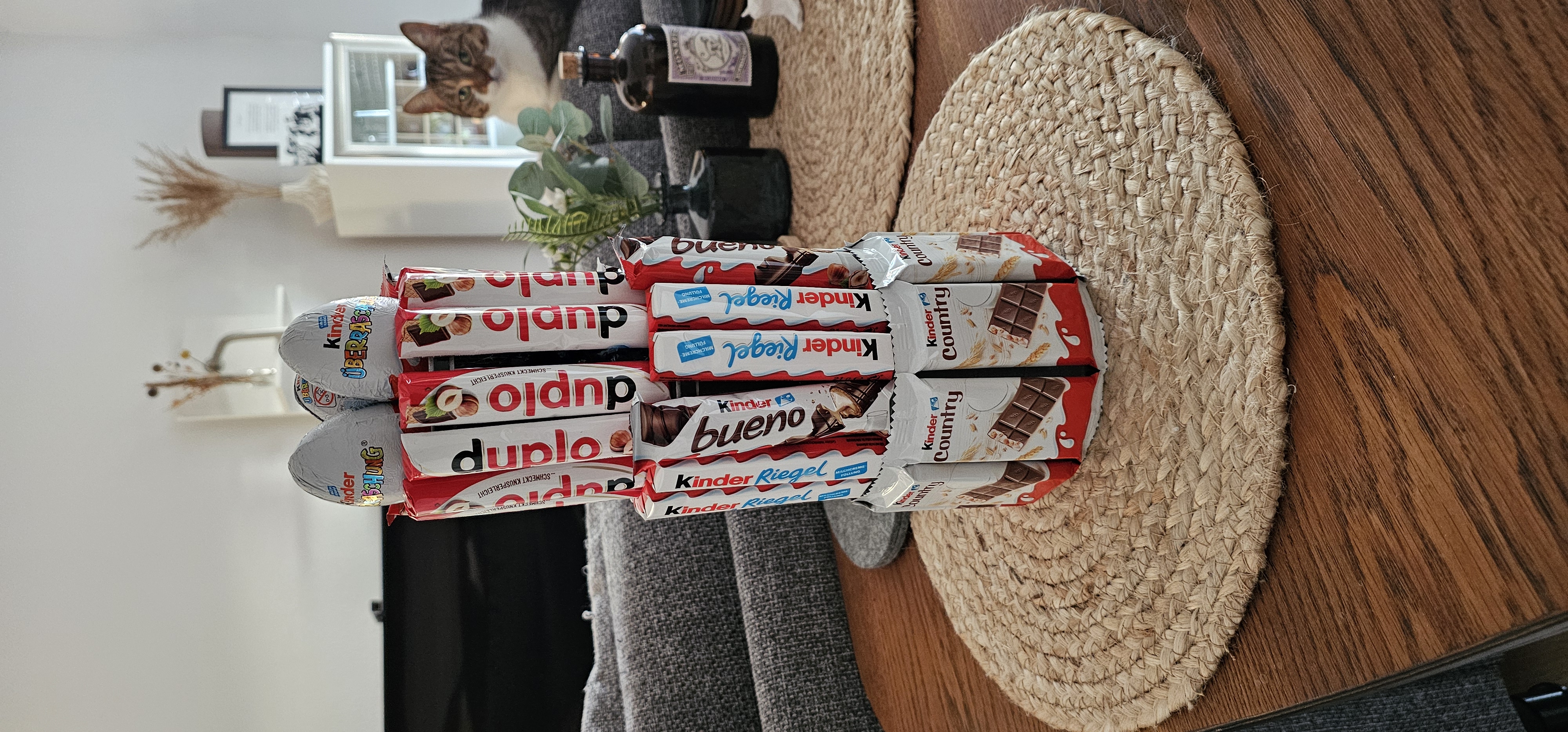 Chocolate Bar Cake Tower