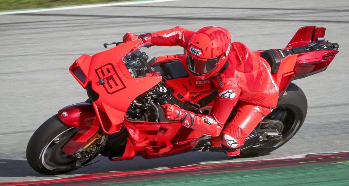 Marc Marquez Wall Art on Ducati 2025 silhouette wall art