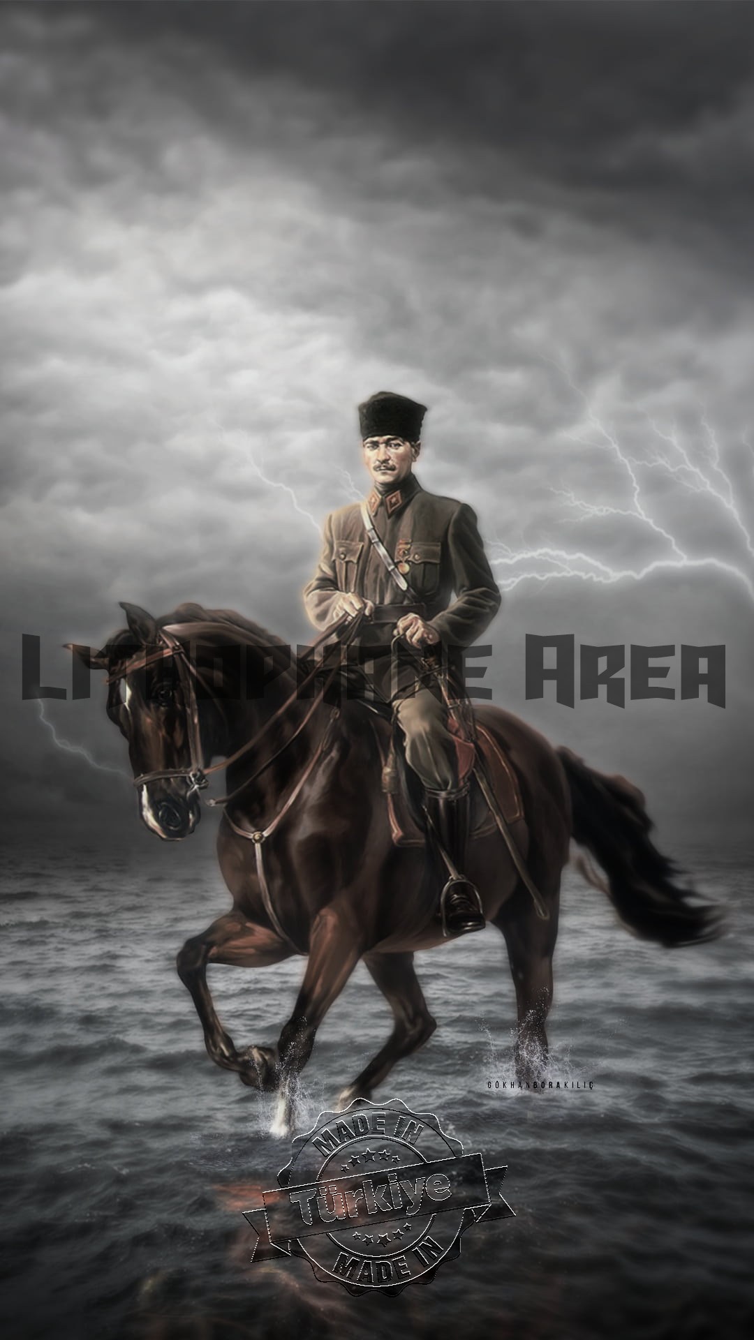 Mustafa Kemal Atatürk Lithophane