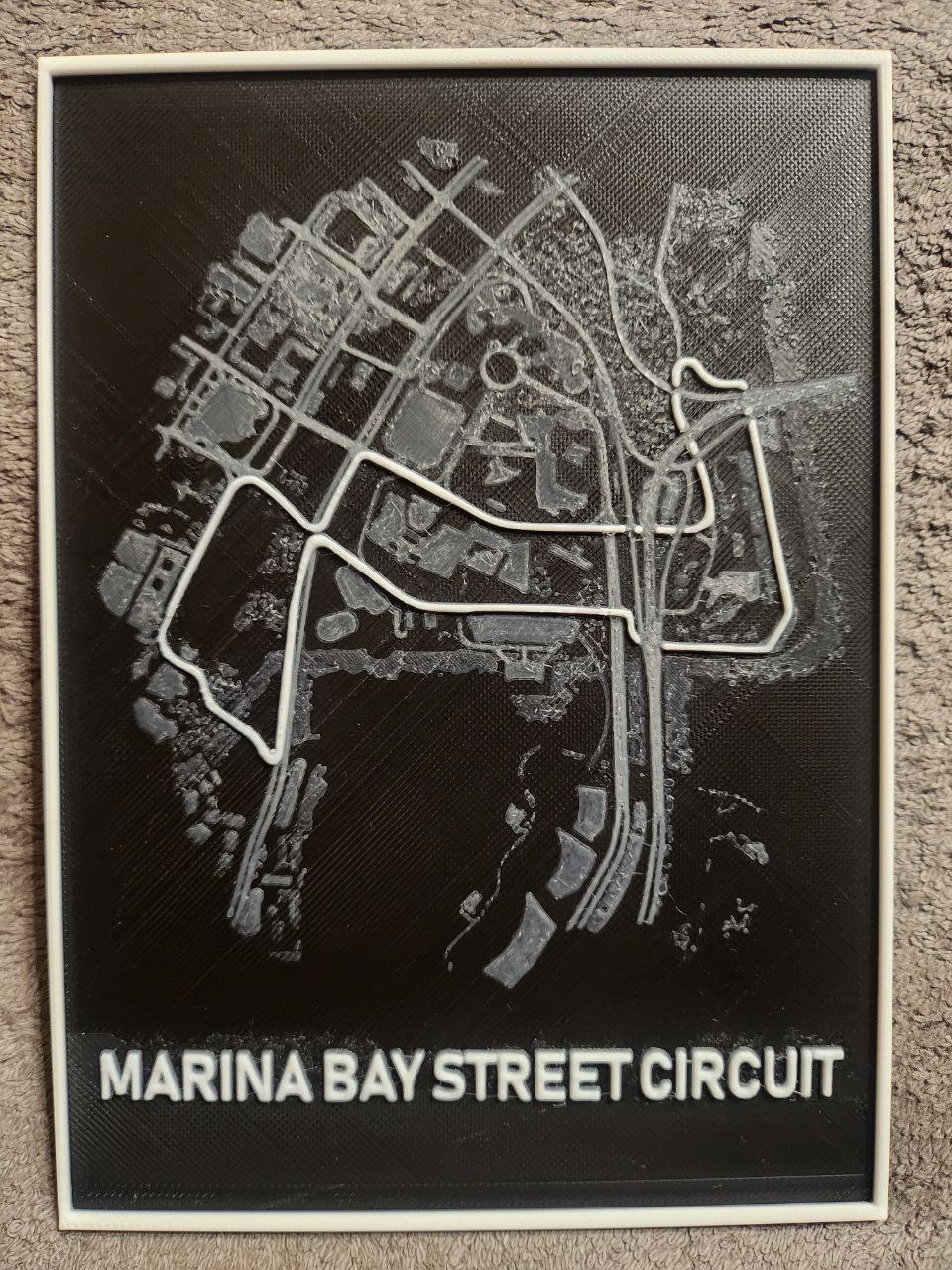 Marina Bay Street Circuit F1 - Singapore F1 - HueForge