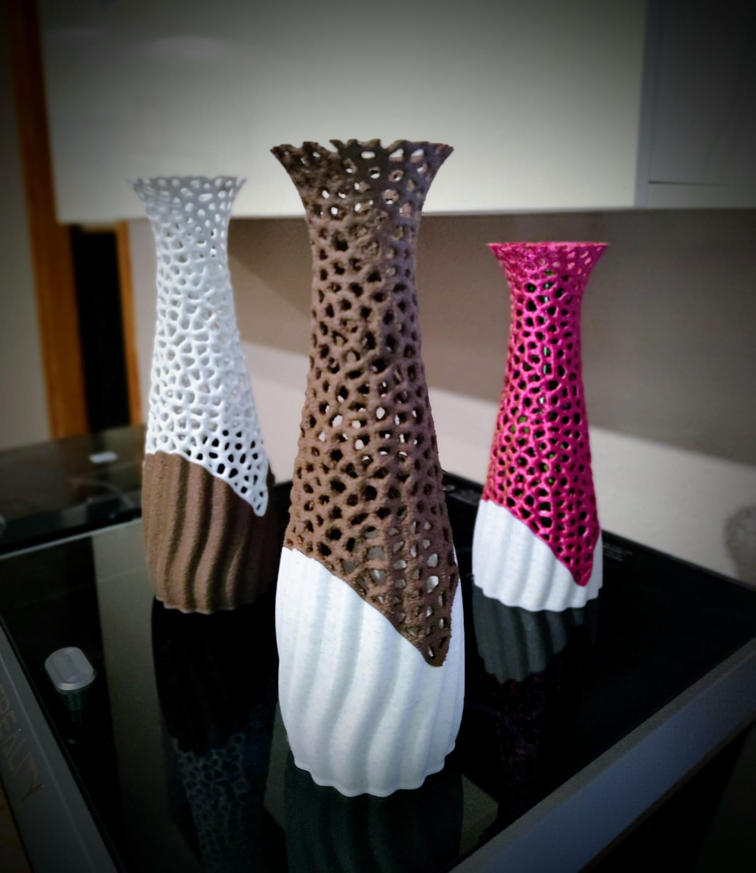 Voronoi vase / Jarrón Voronoi