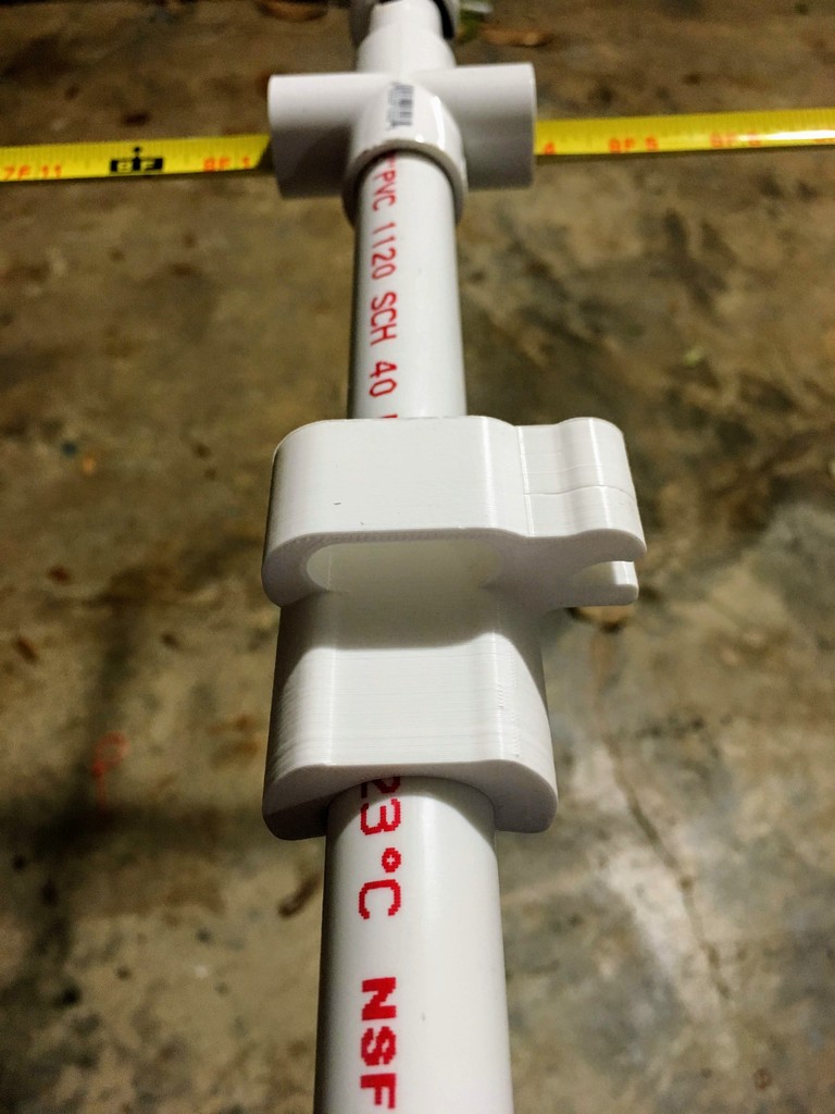 1/2 PVC Tape Measure Yagi HT Radio Holder