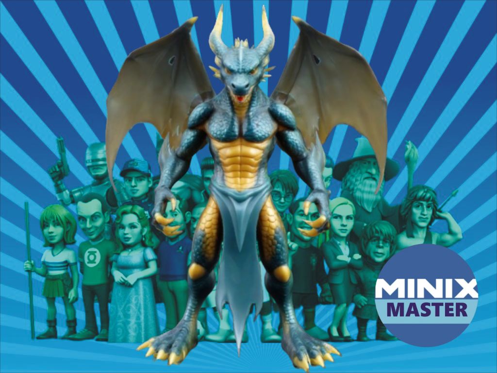 dragonman minix figure