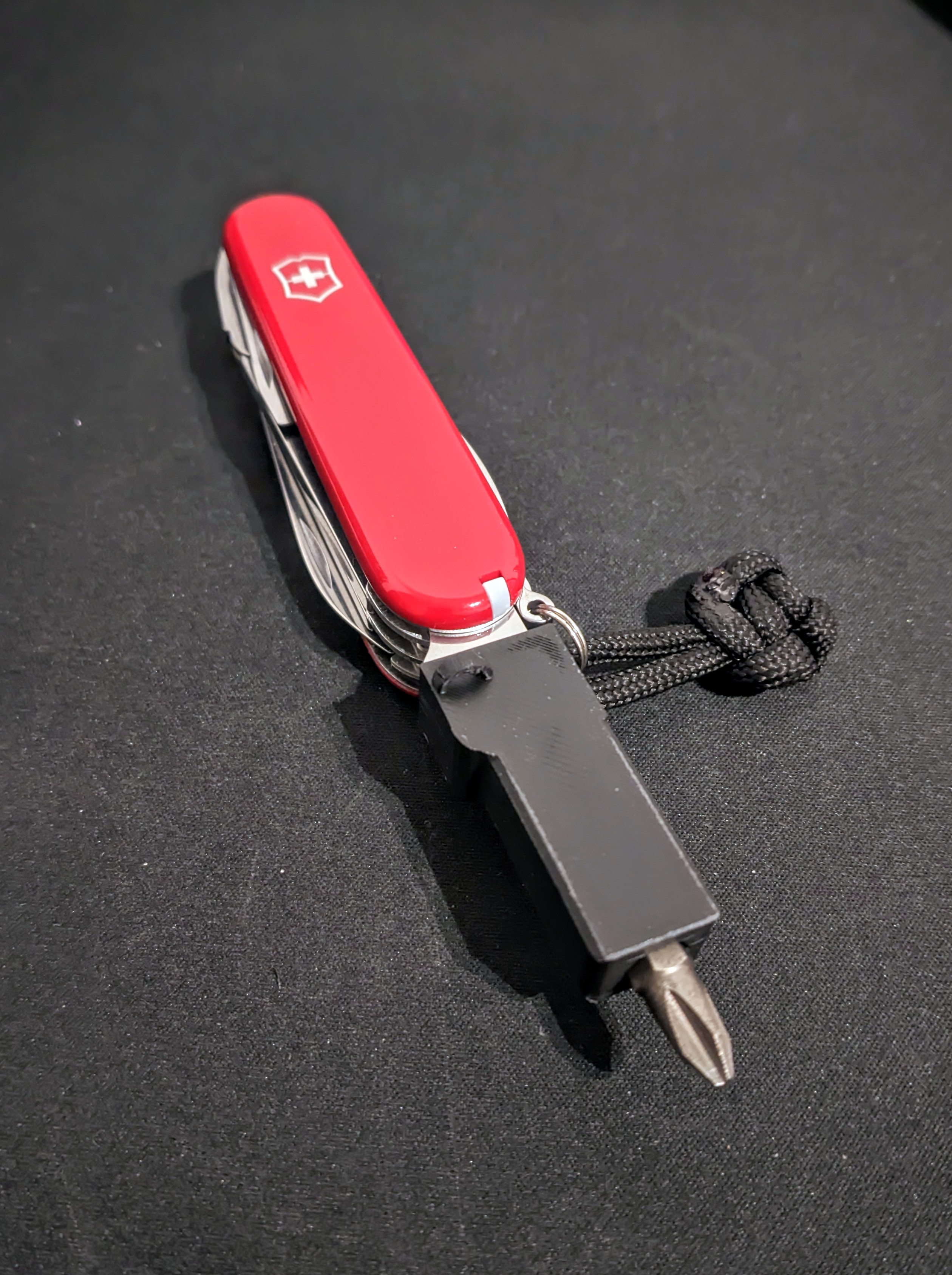 91mm victorianox flat to 6mm hex screwdriver