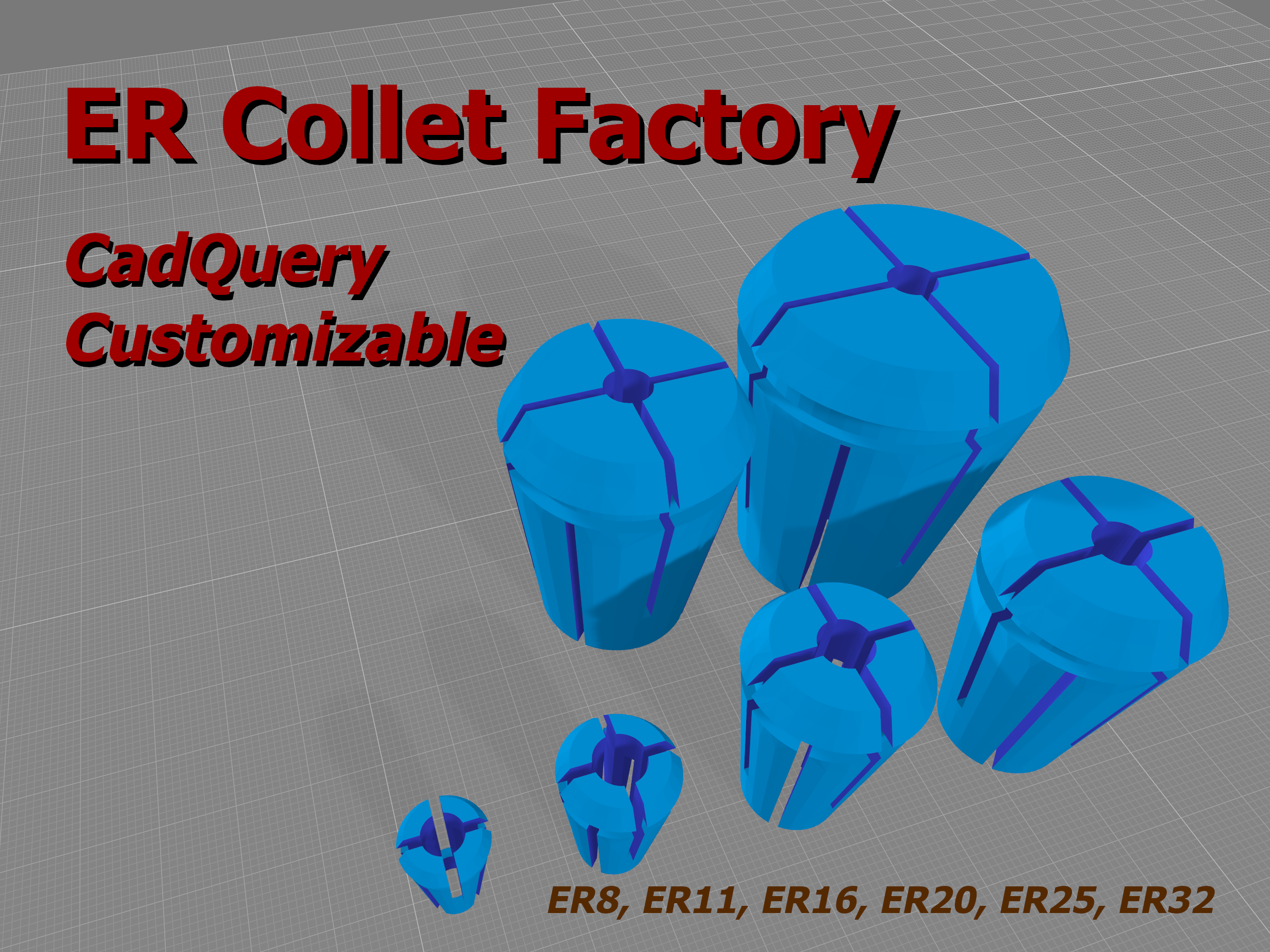 ER Collet Factory (ER8 thru ER32)