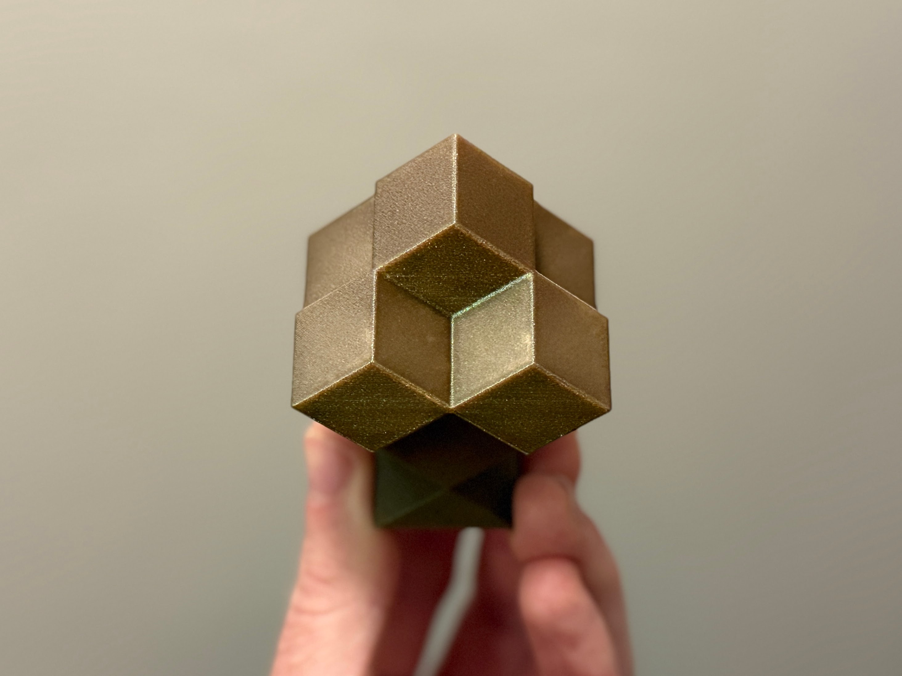 Rhombic Dodecahedral Sierpiński Octahedron Fractal Structure - Level 1