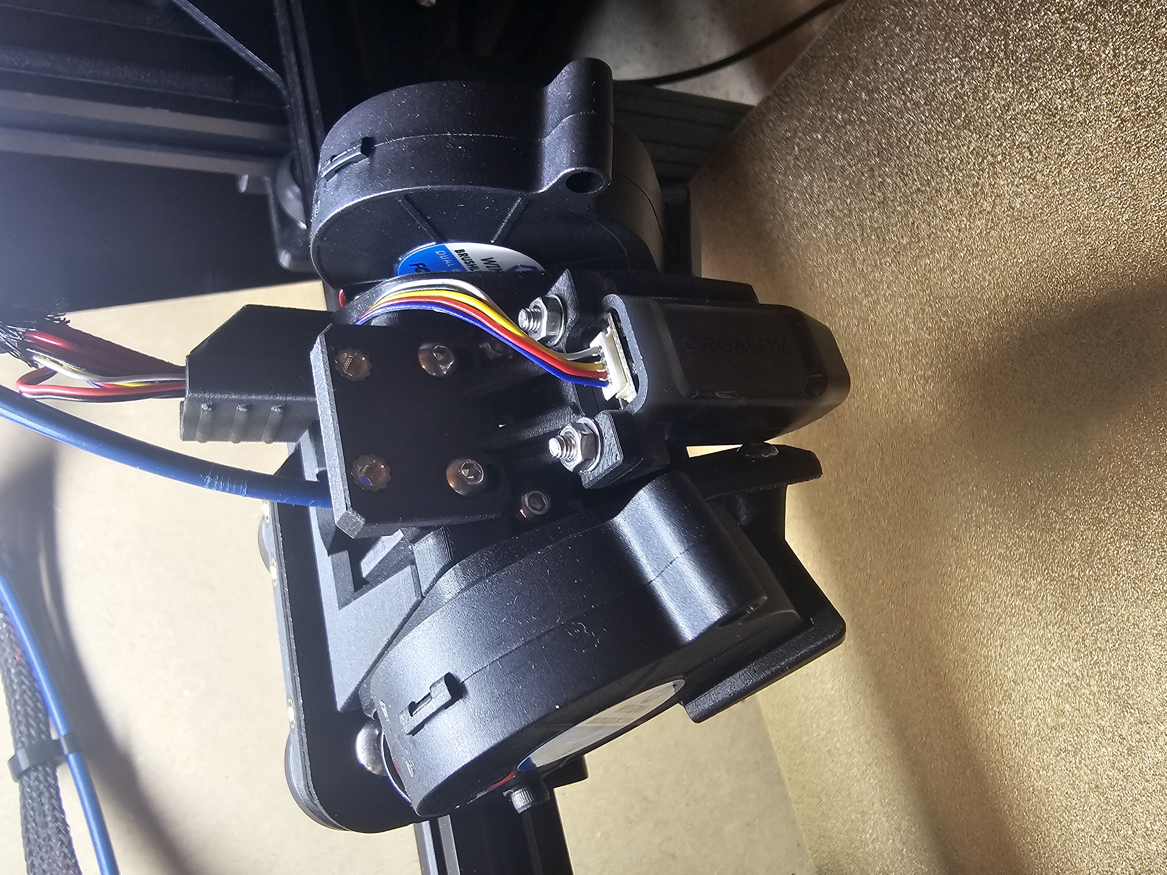 CR-Touch Mount for Manta MK2 + ADXL345 Mount with Heat-Set Inserts