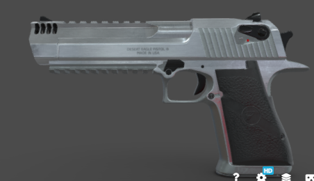Desert eagle gun toy
