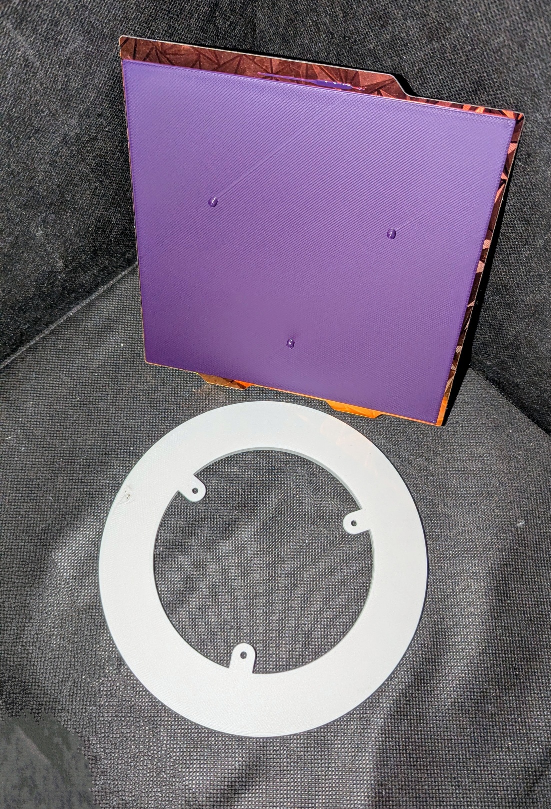 Lazy Susan minimal top flat surfaces (parametric)