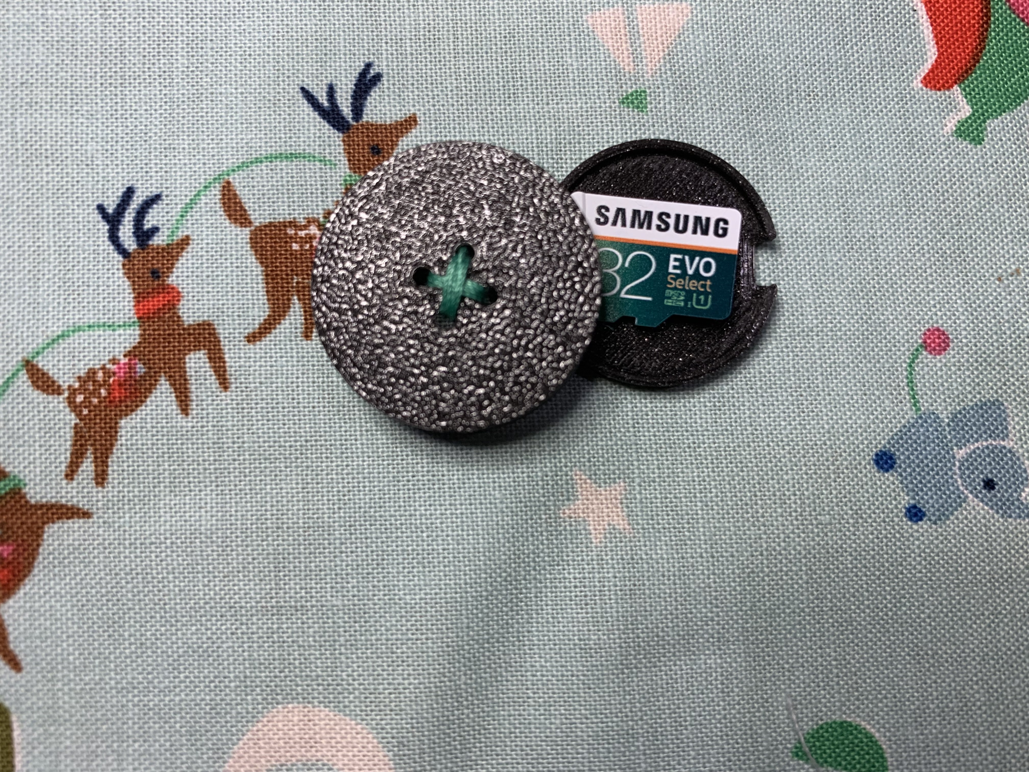 Secret Agent Clothing Button