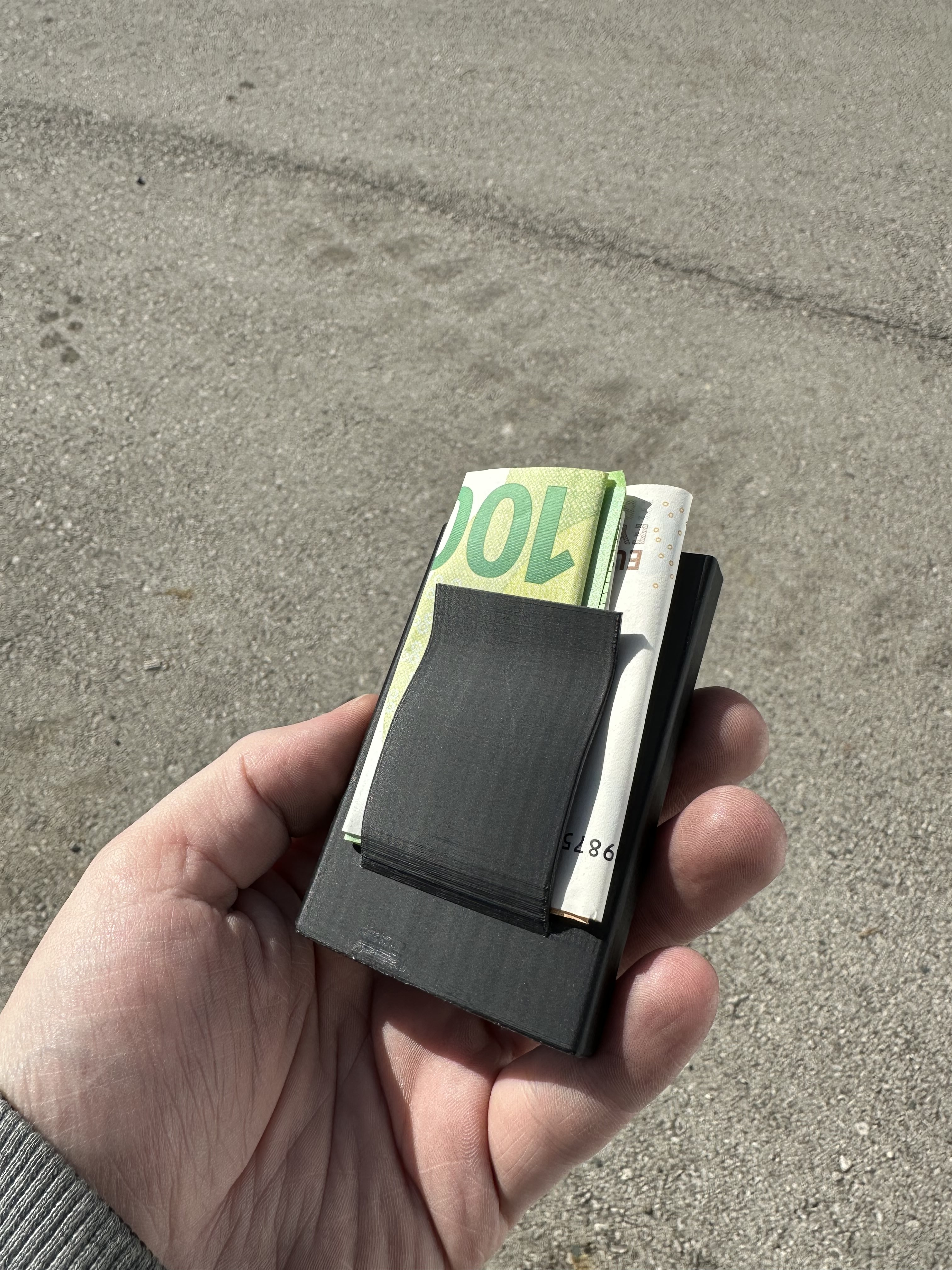 The DUMB Wallet X Money Clip