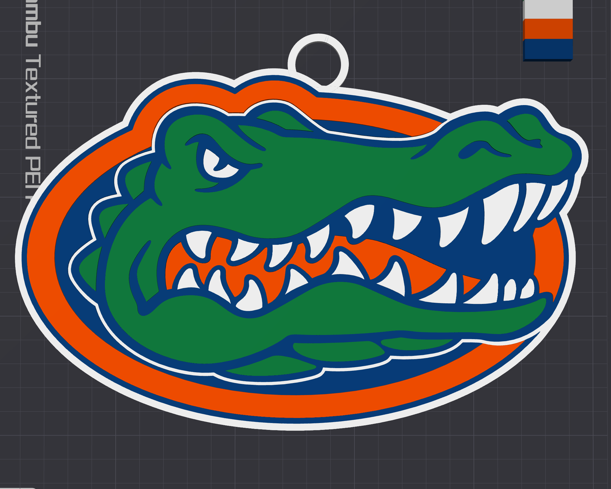 Florida Gators Oversized Necklace Logo