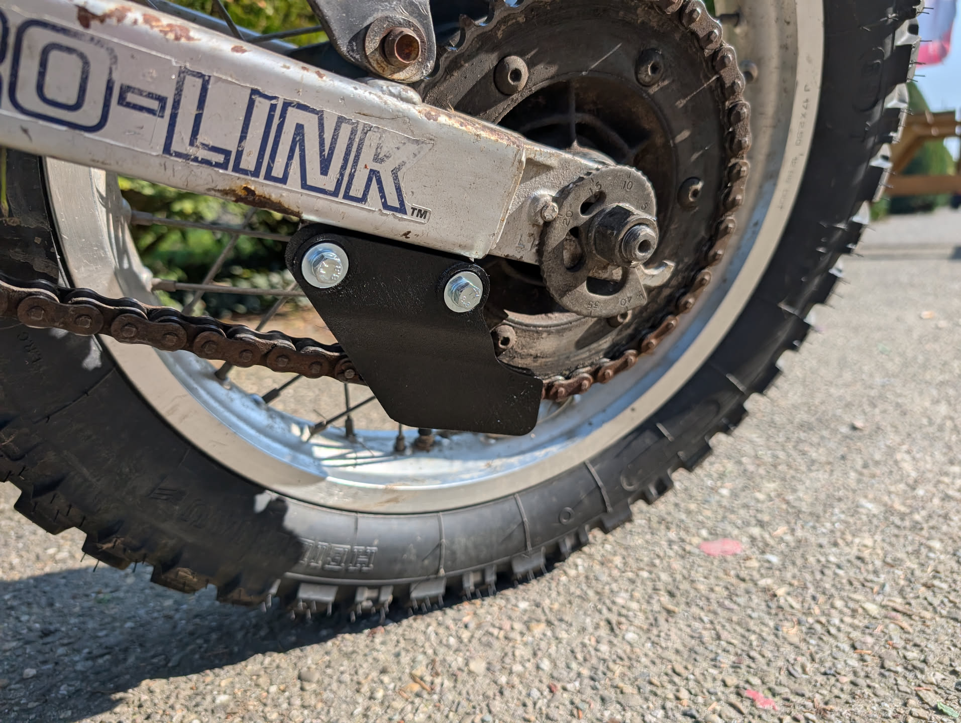 Honda Chain Guard for NX250, NX650, XL600R, XL600V, XRV650, XRV750 (52156KB7000)
