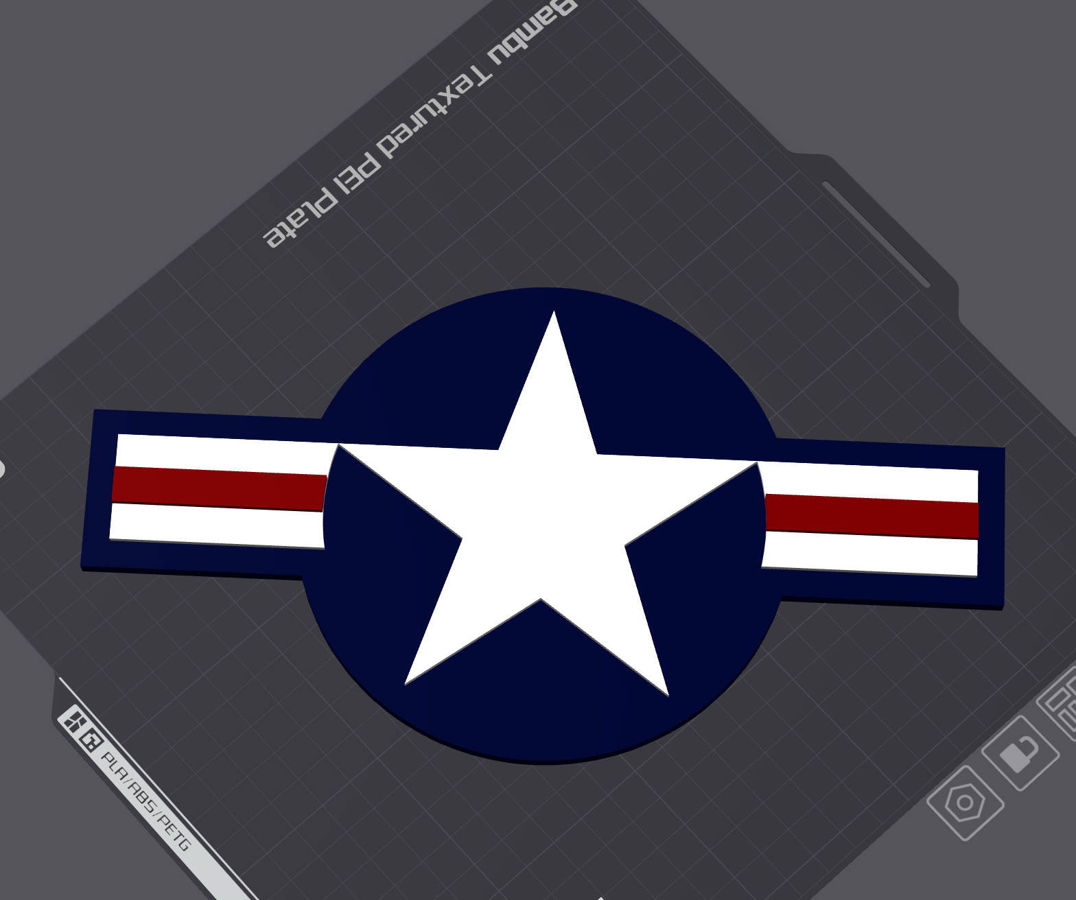 Air Force Star and Bars Insignia