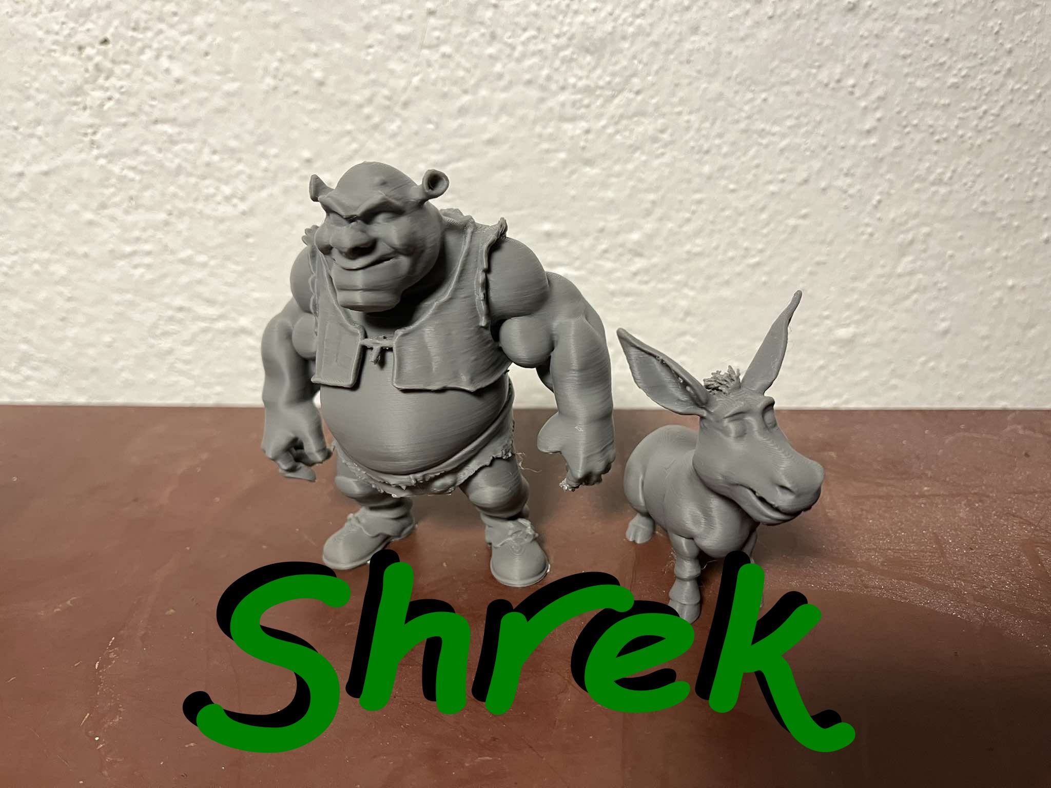 Ogre Shrek and Donkey