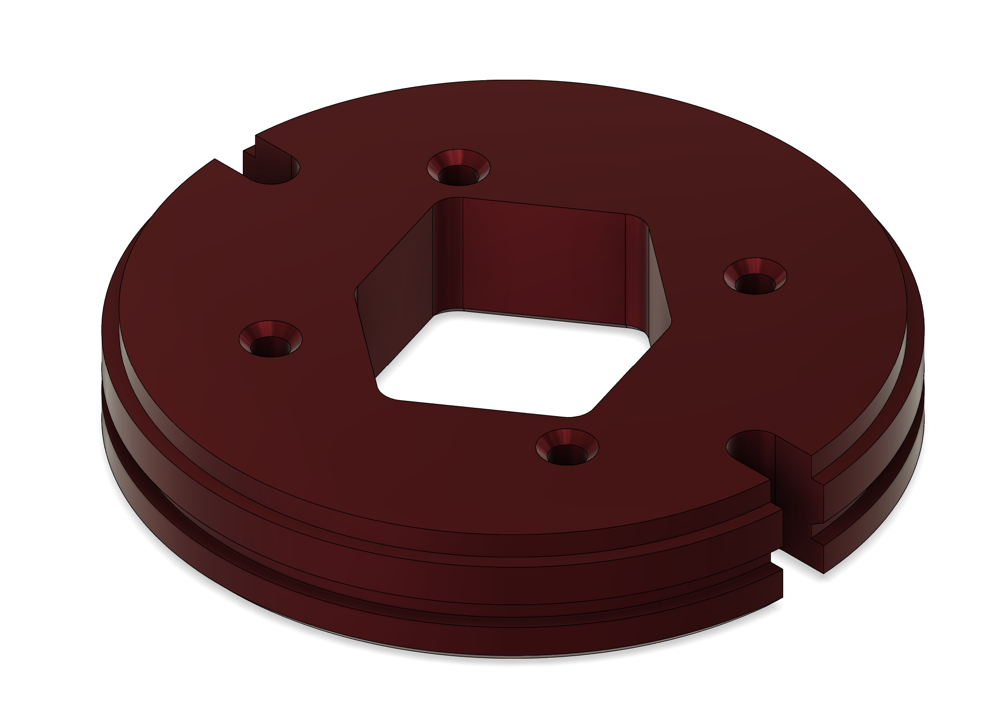 International Harvester IH Rear Wheel Weights - 1:8th Scale