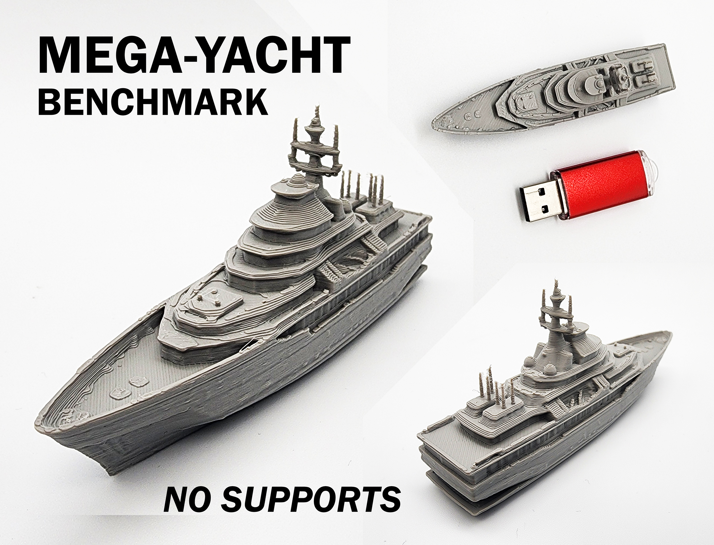 Mega-Yacht Benchmark No Supports