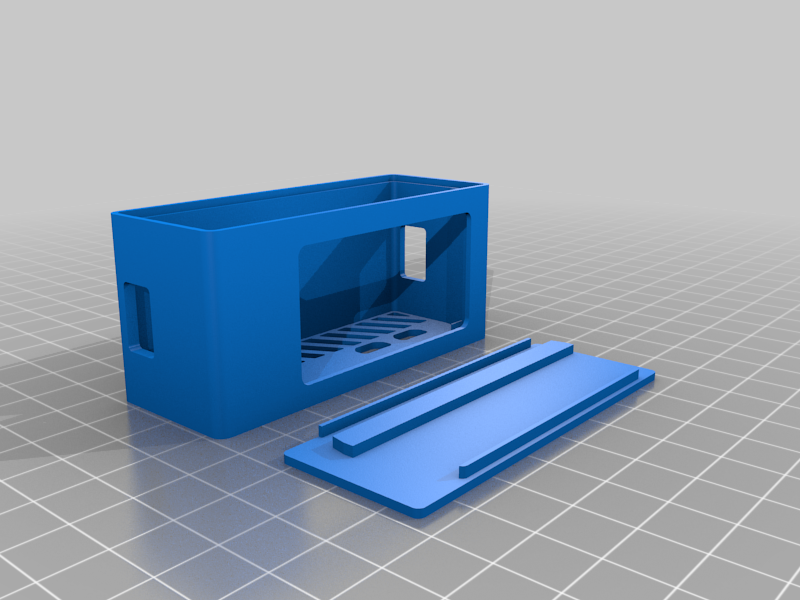 Pwnagotchi Case for rpi0w, waveshare, RTC and UPSlite