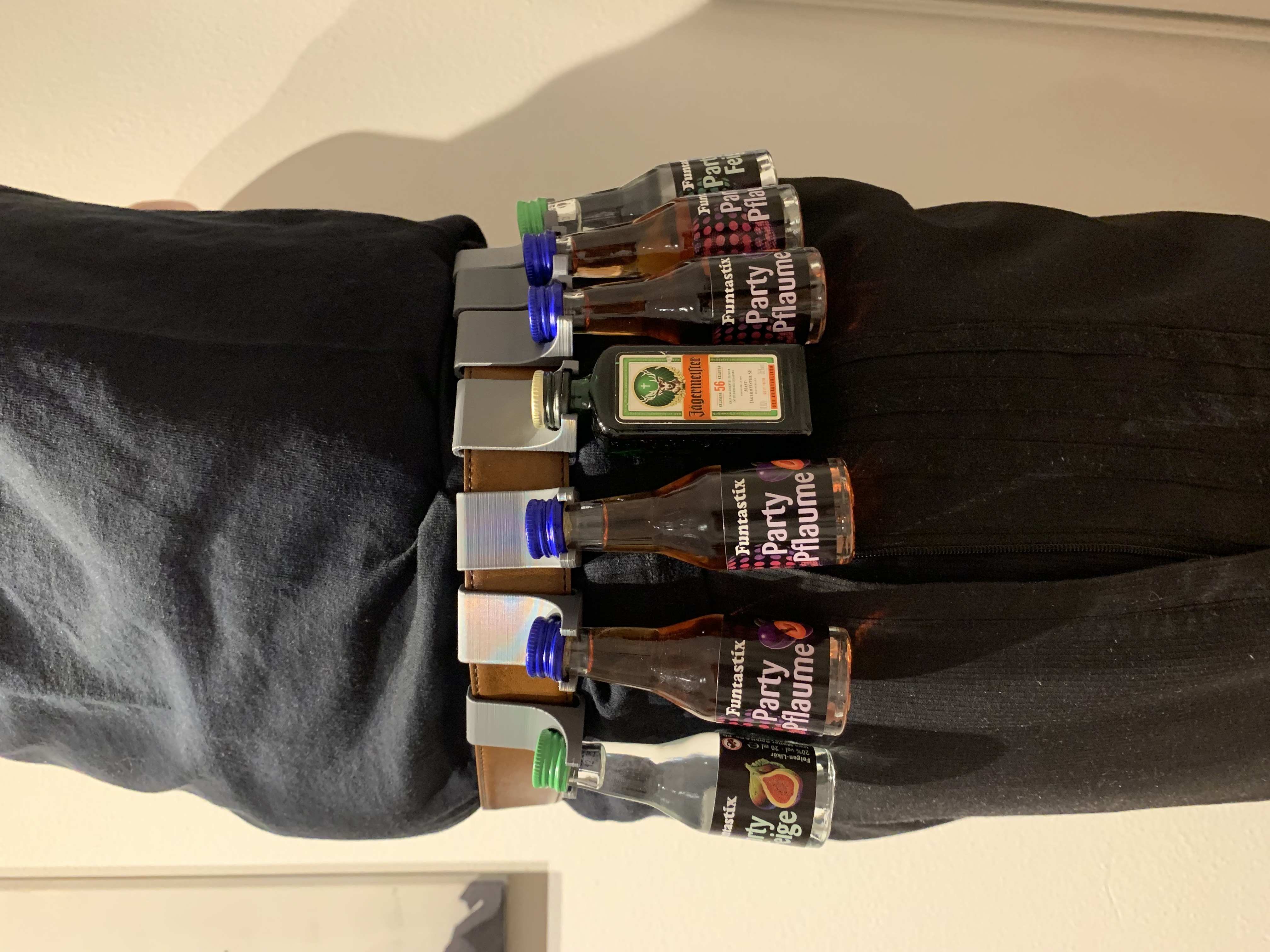 Bottle Clip / Shot Clip for Belt & Pants