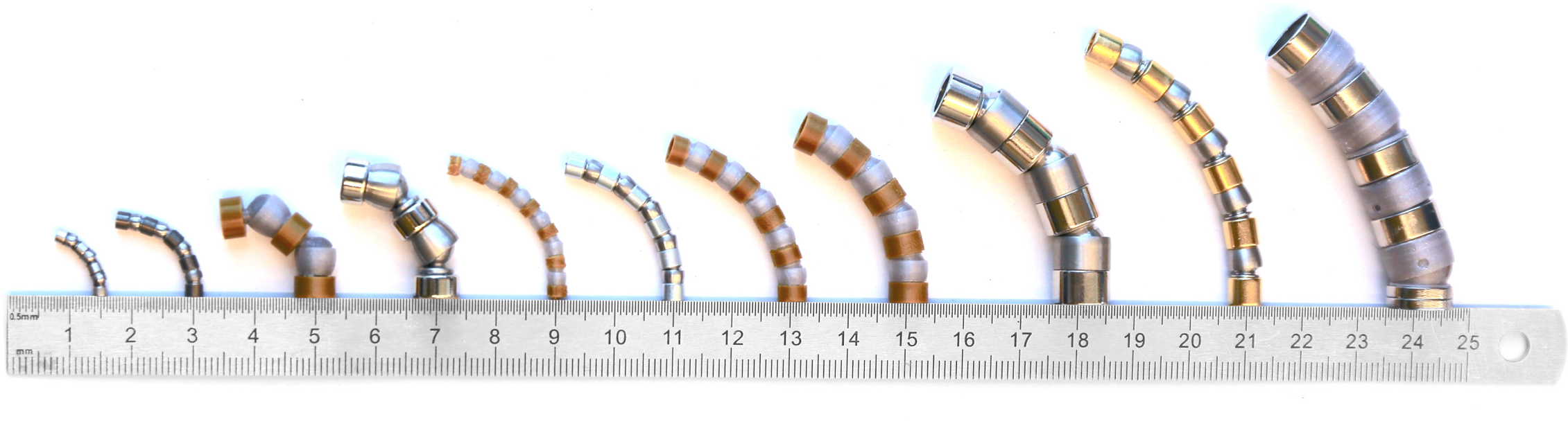 Parametric Ball-Joints for Continuum Robots (Onshape Toolbox)
