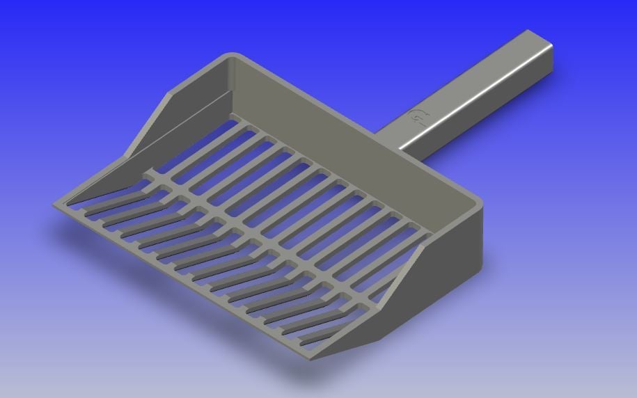 Poop scoop for the pet cage, schep voor konijnenhok reinging, 寵物籠用便便勺, पलत जनवर क पजर क लए पप सकप