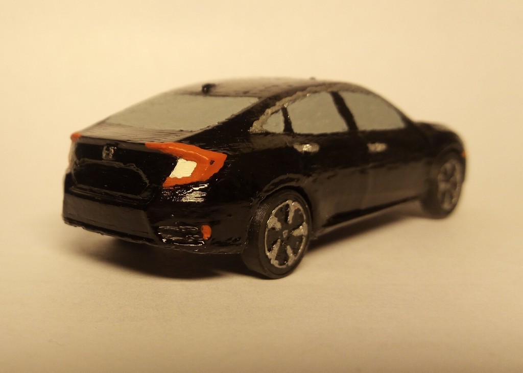 2017 Honda Civic sedan - Hotwheels model